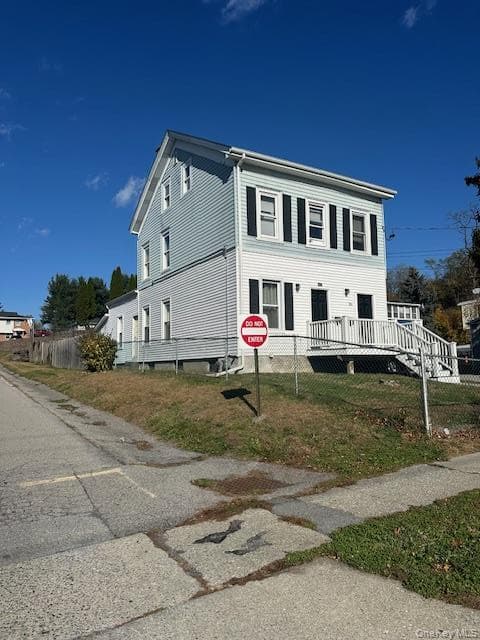 Front of Structure