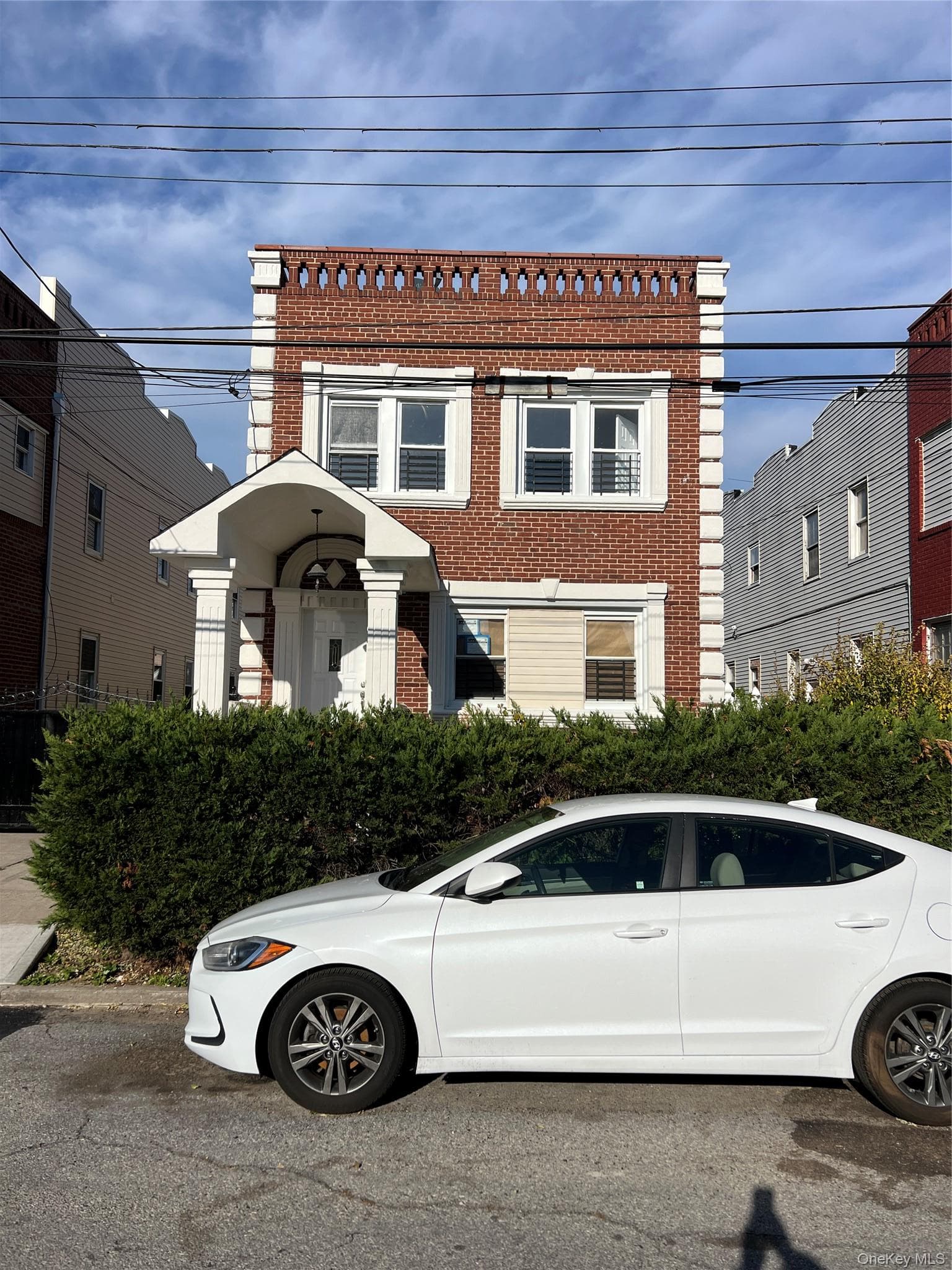 Front of Structure