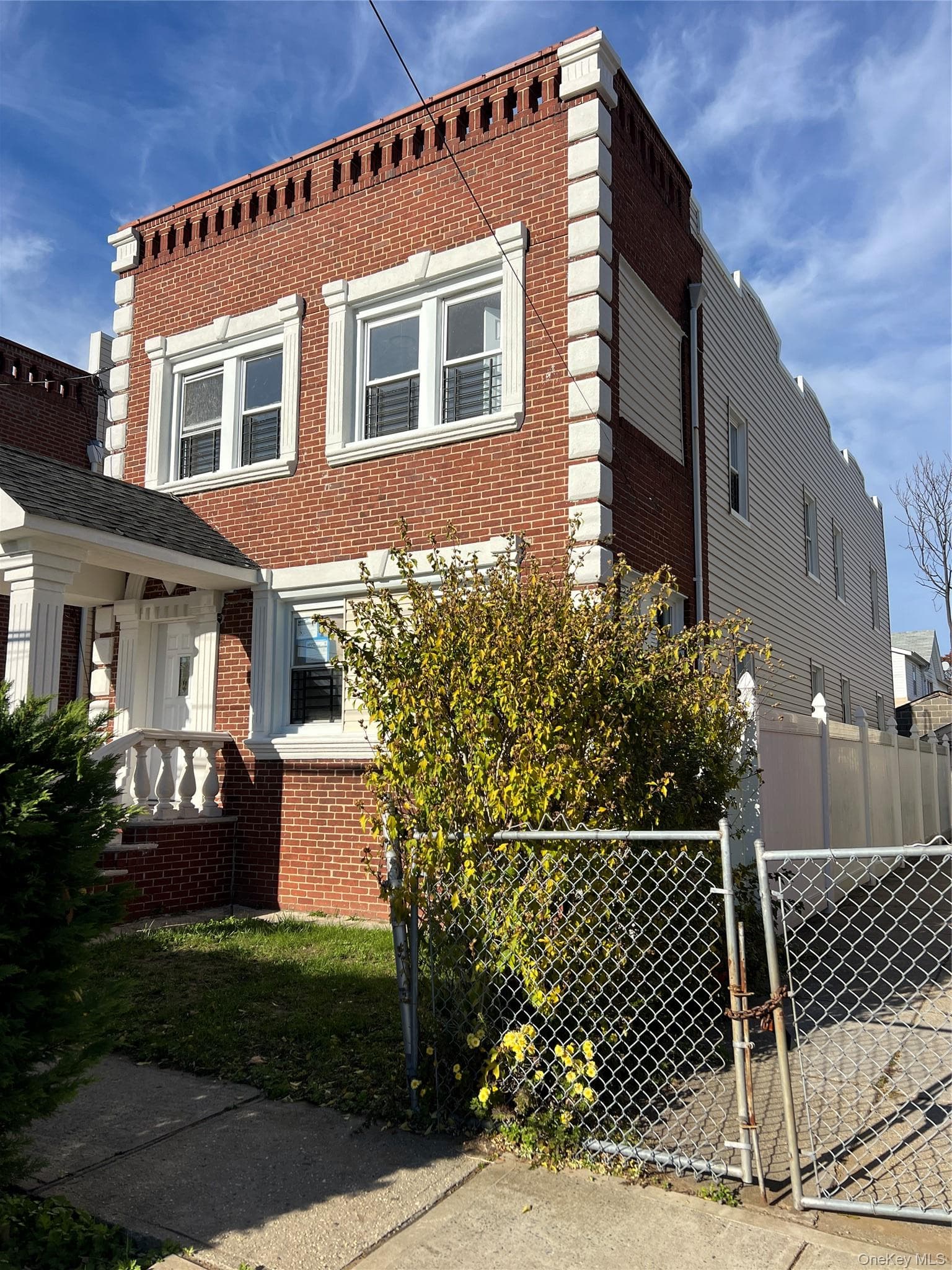 Front of Structure