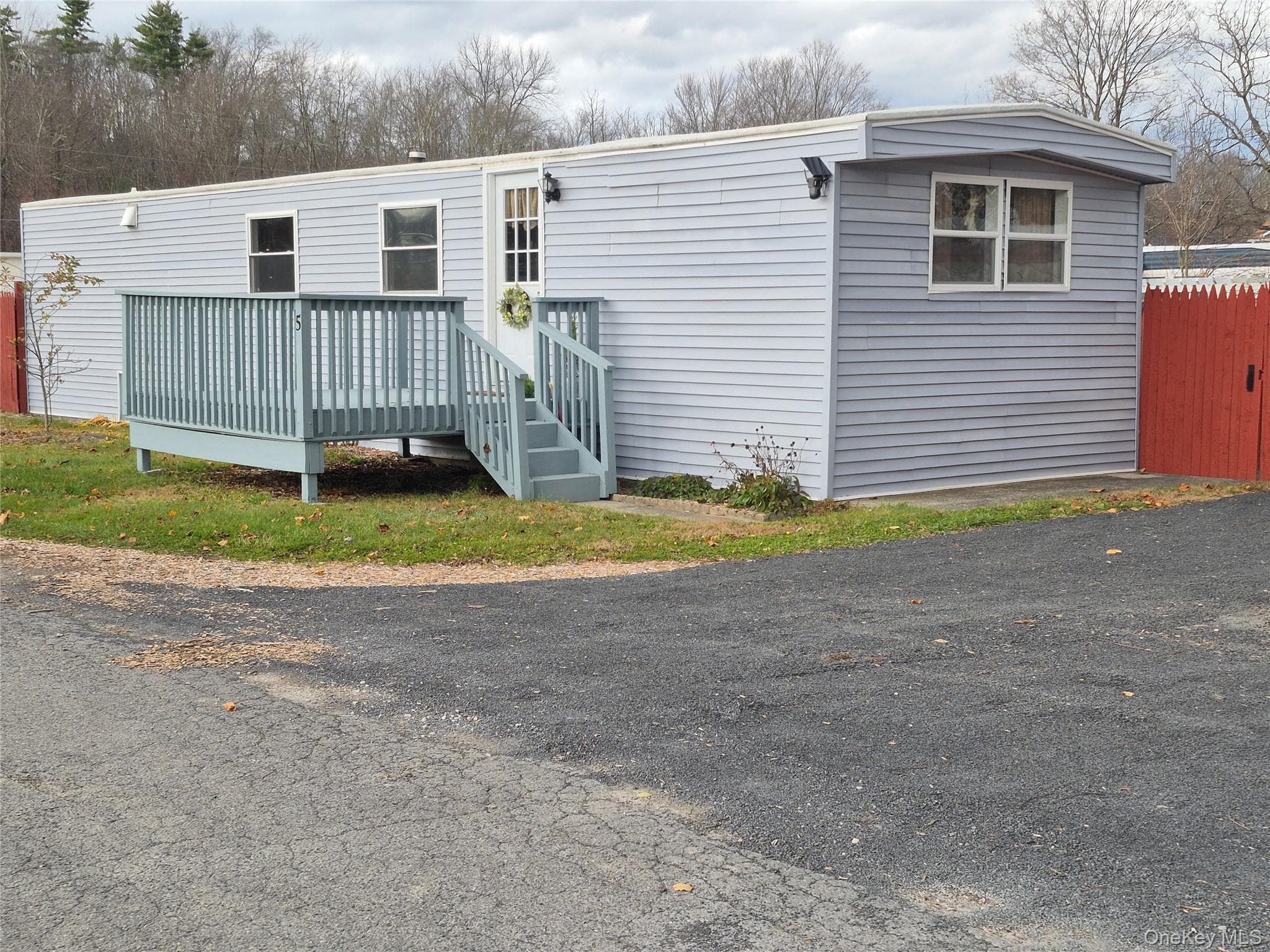 Front of Structure