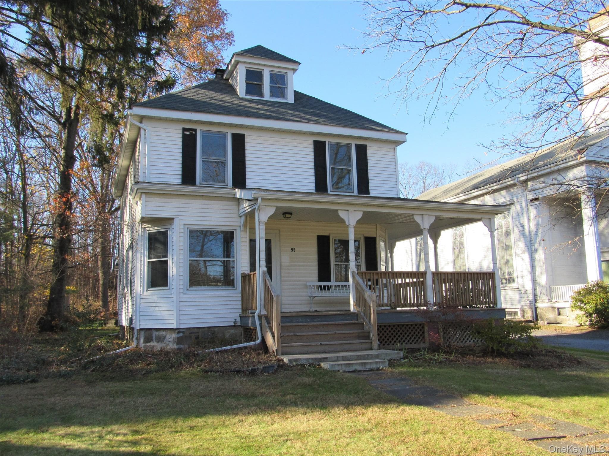 Front of Structure