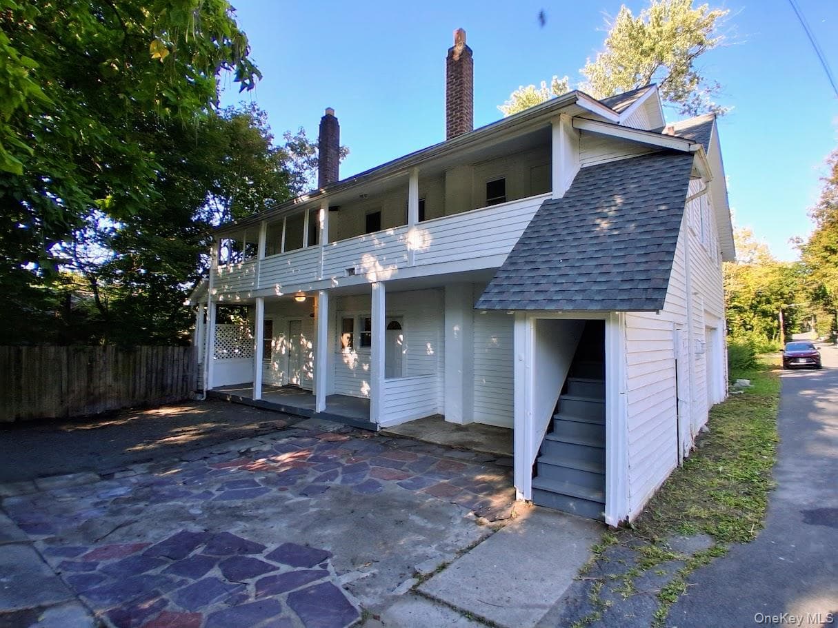 Front of Structure
