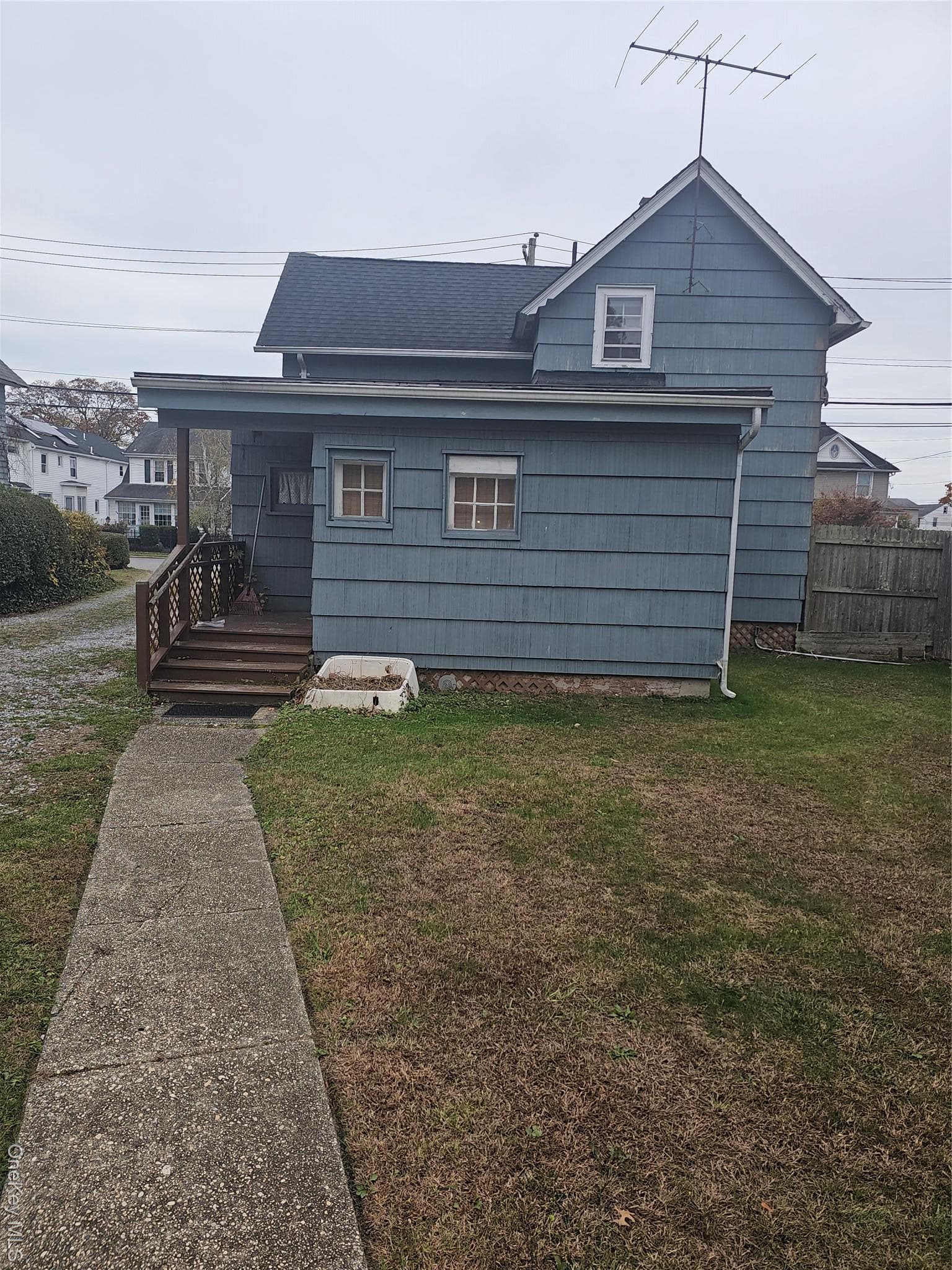 Back of Structure