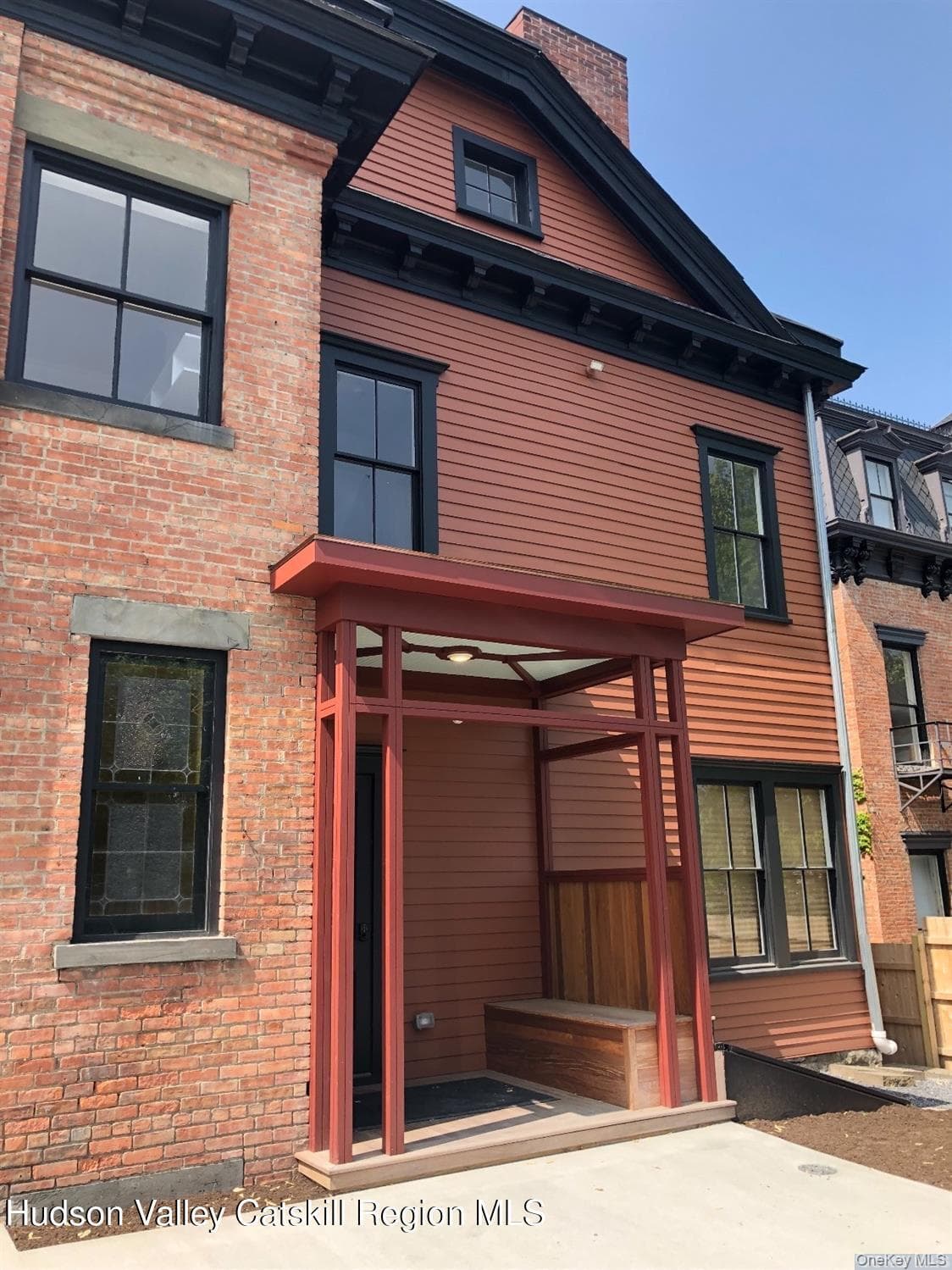 Front of Structure