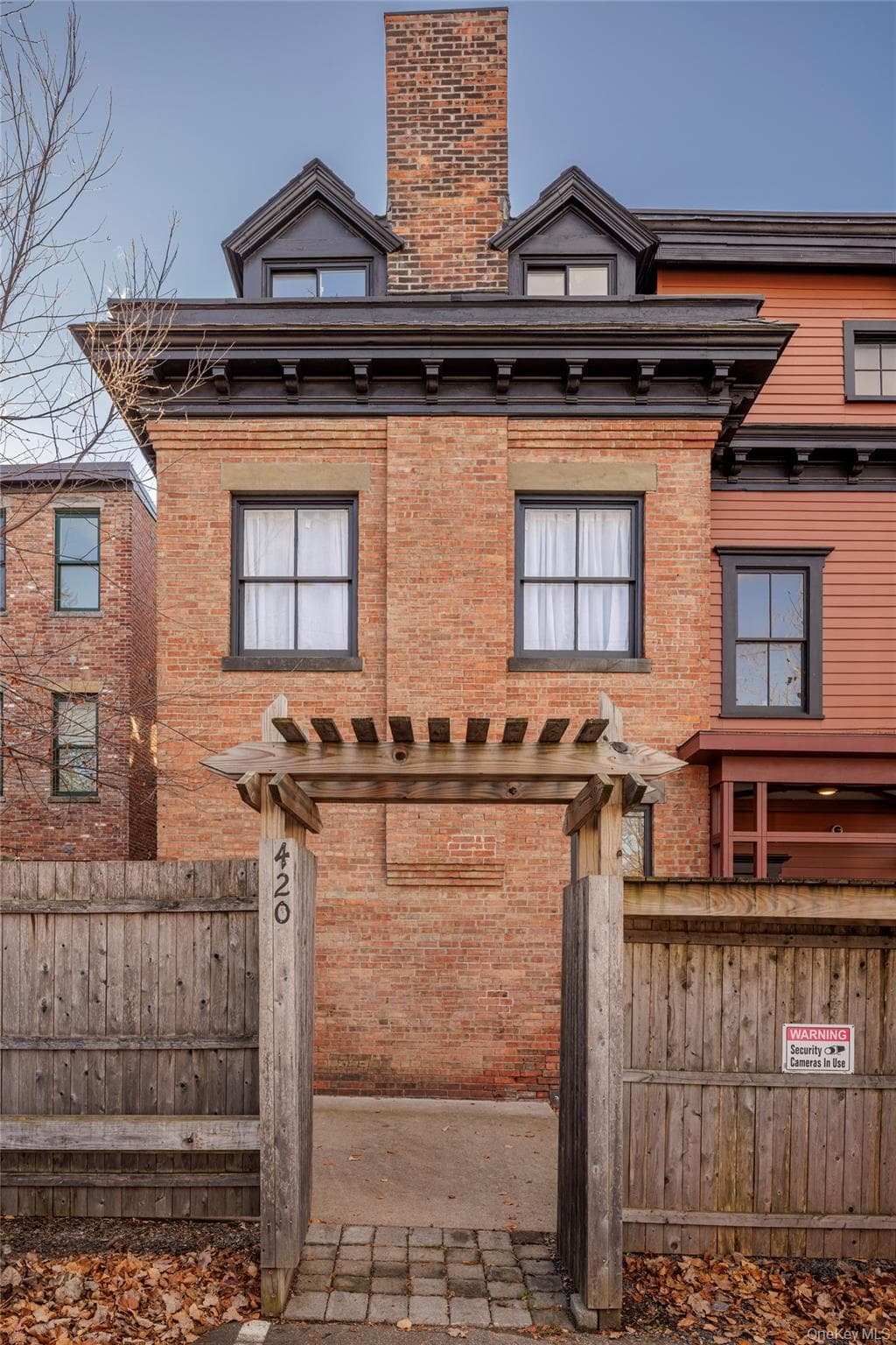 Front of Structure
