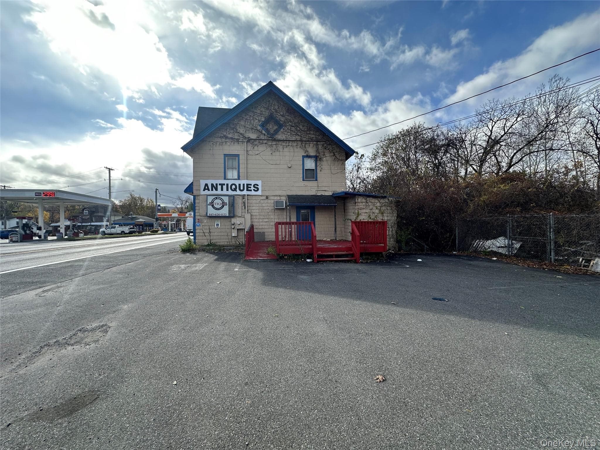 Front of Structure