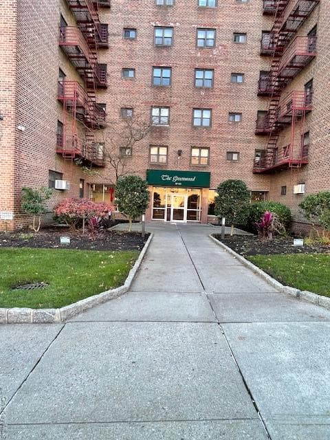 Front of Structure