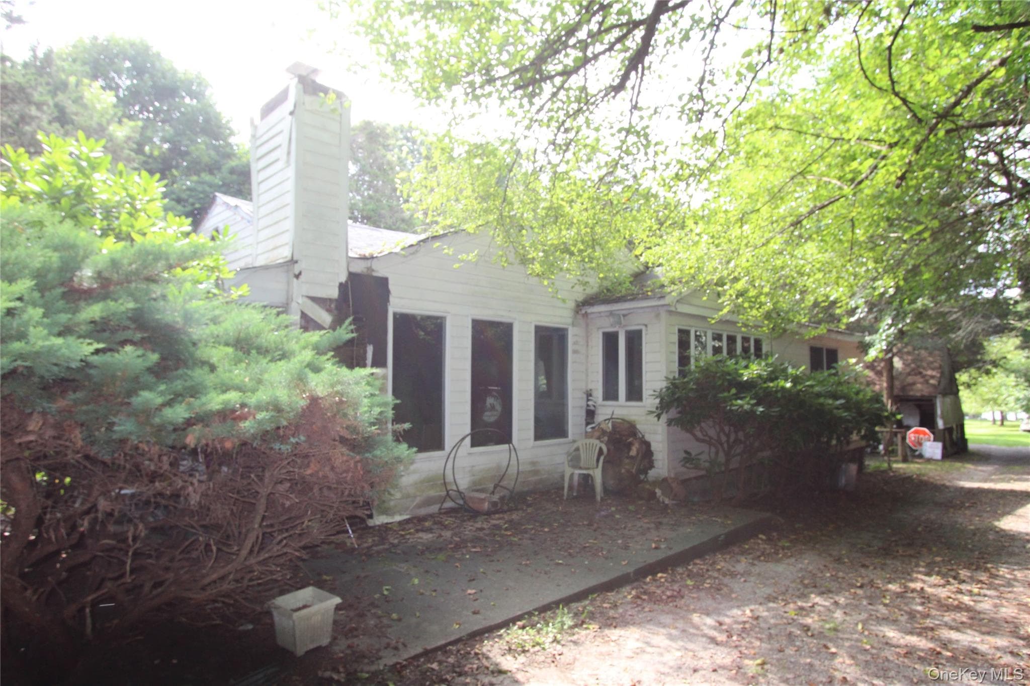 Back of Structure