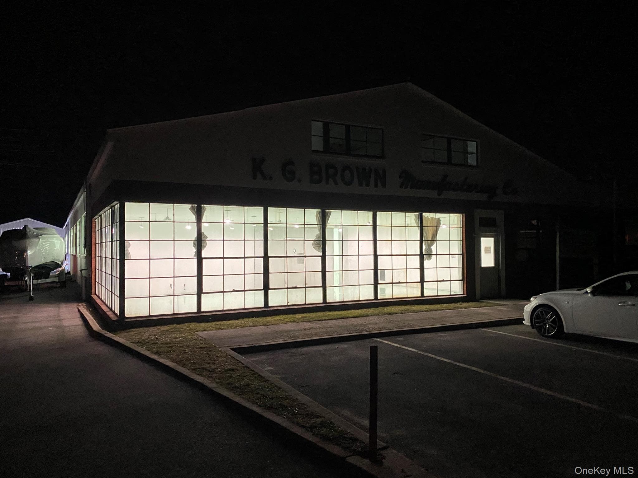 Front of Structure