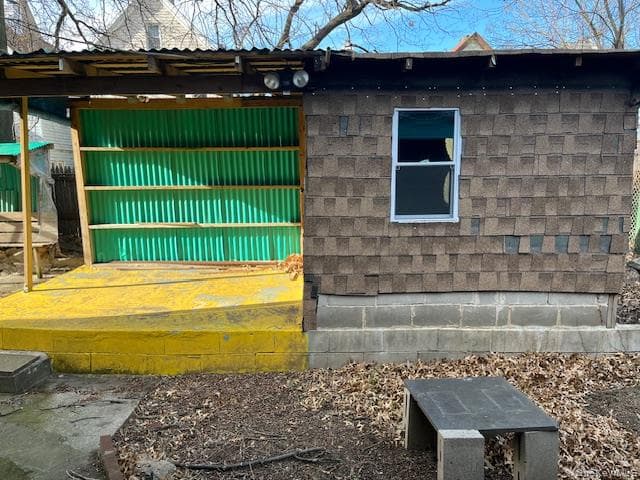 Side of Structure