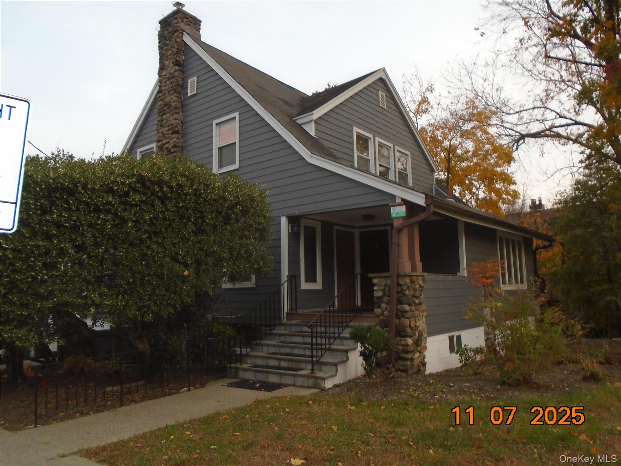 Front of Structure