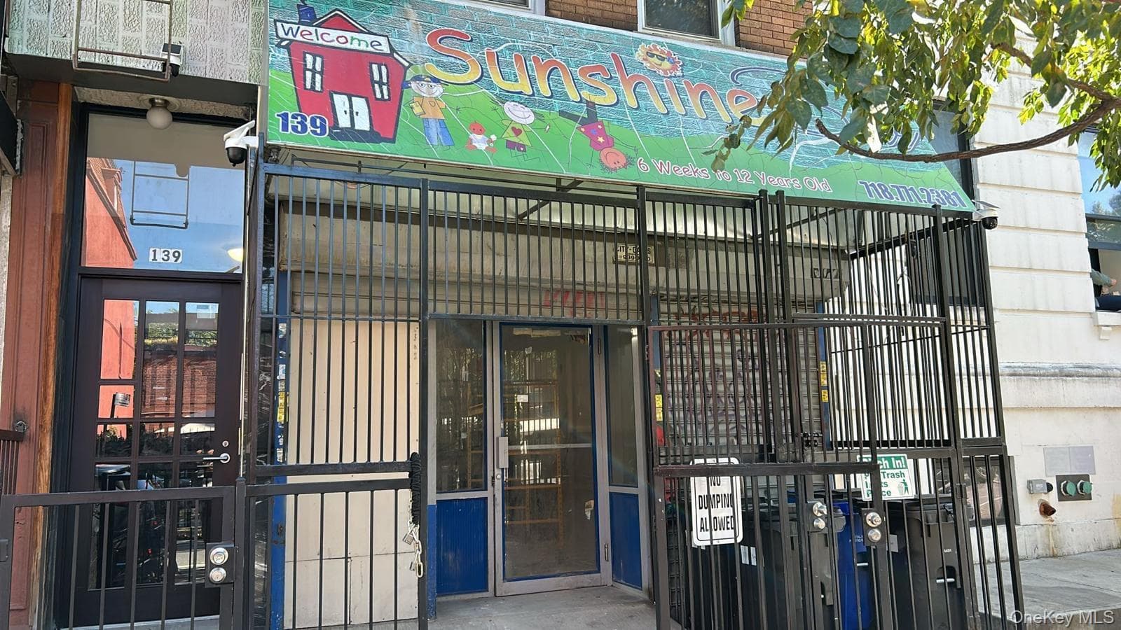 Front of Structure