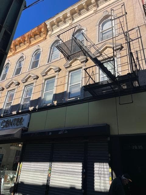 Front of Structure