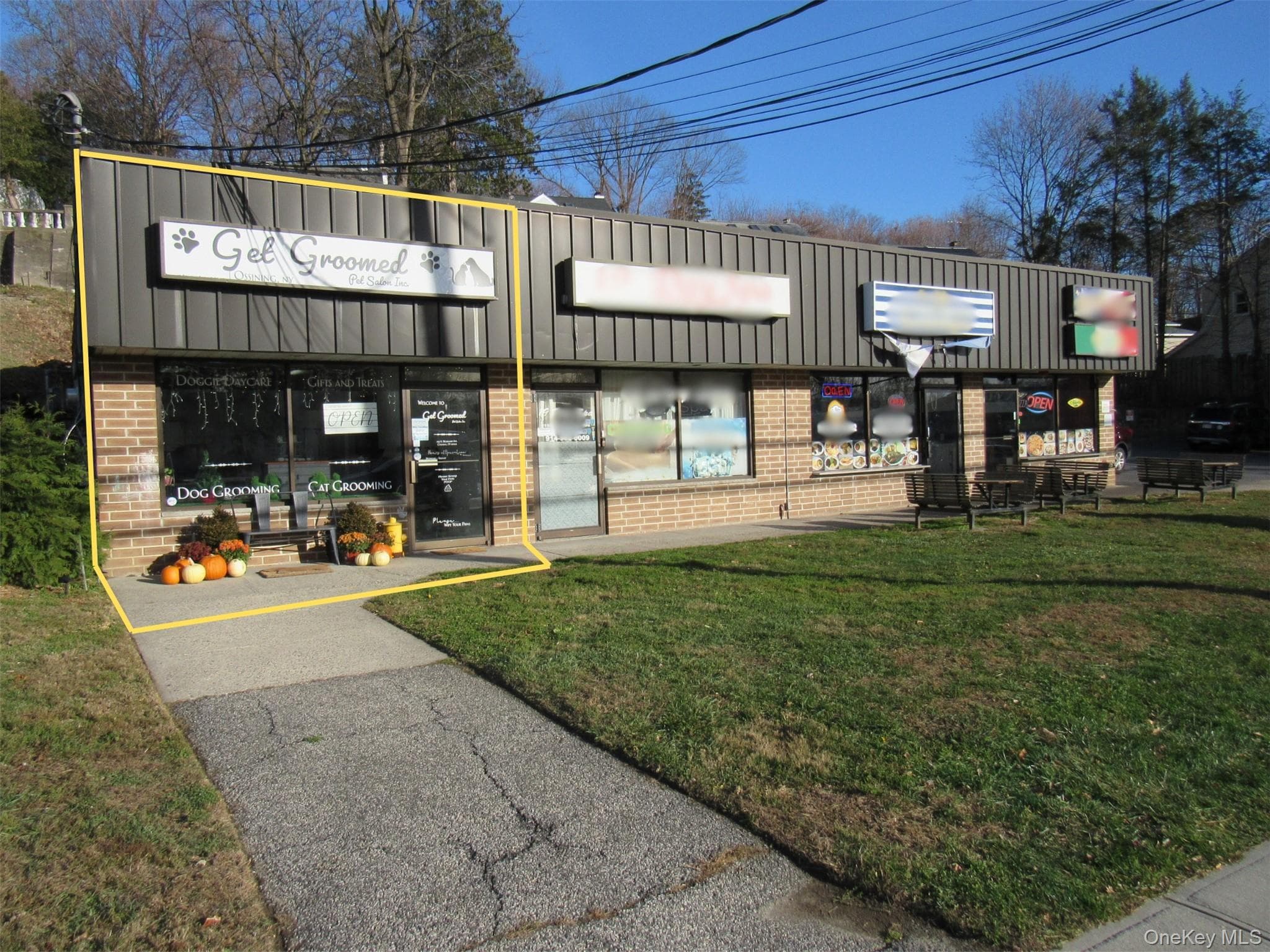 Front of Structure