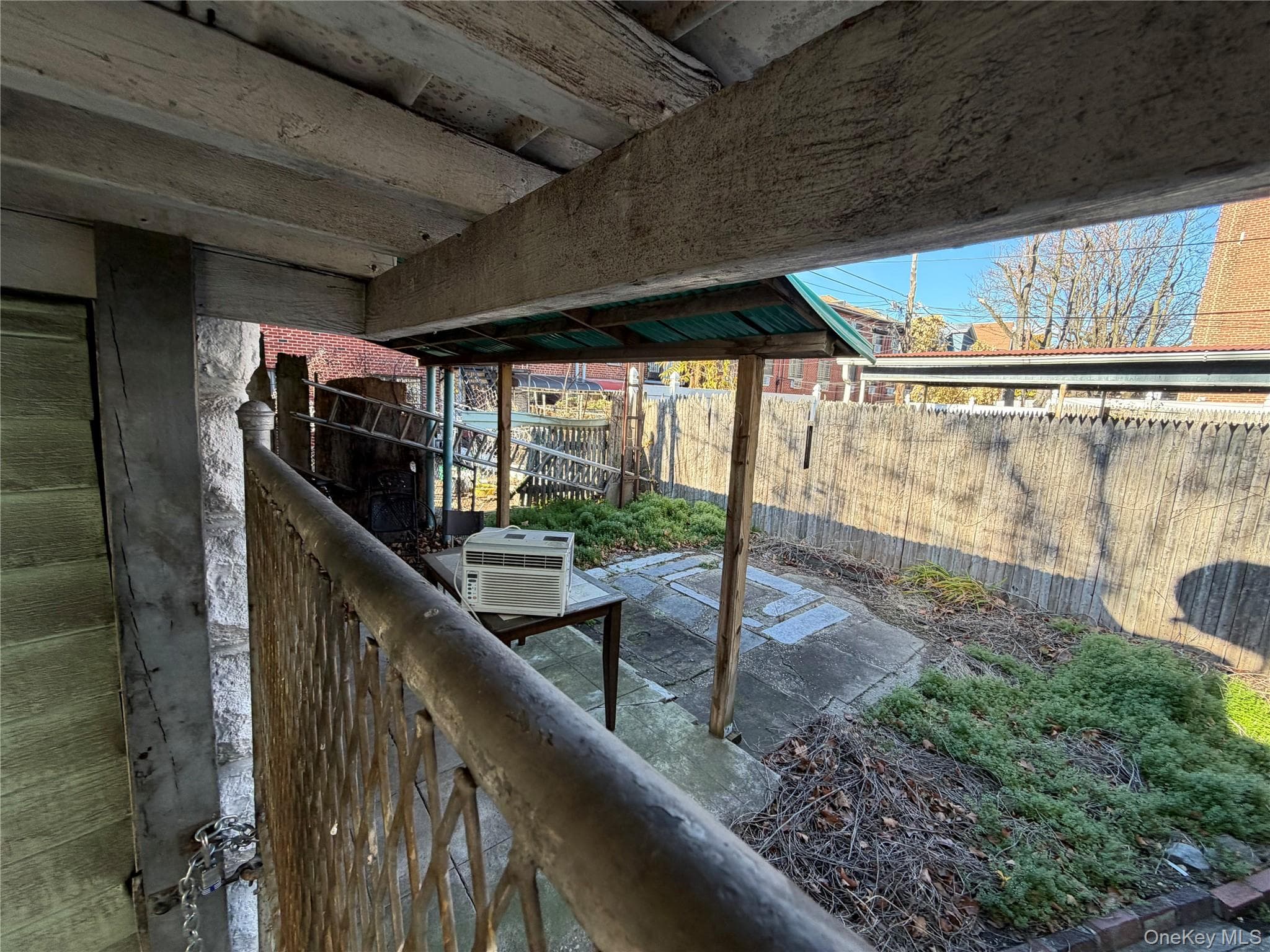 Back of Structure