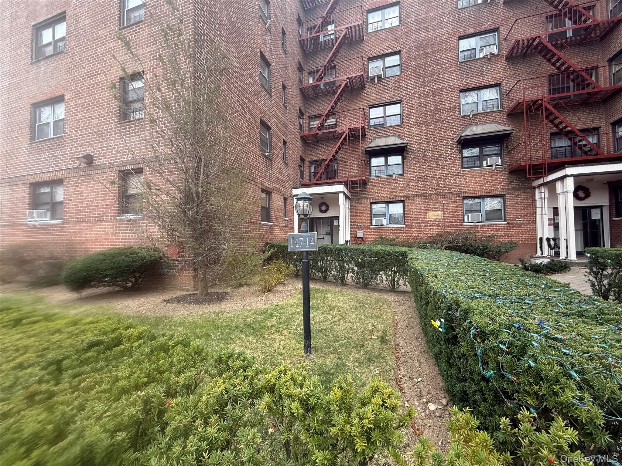 Front of Structure