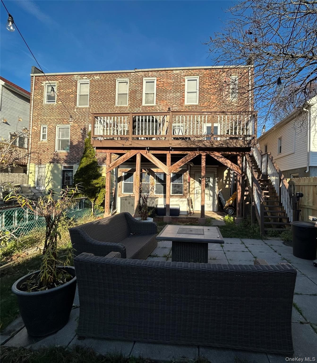 Back of Structure