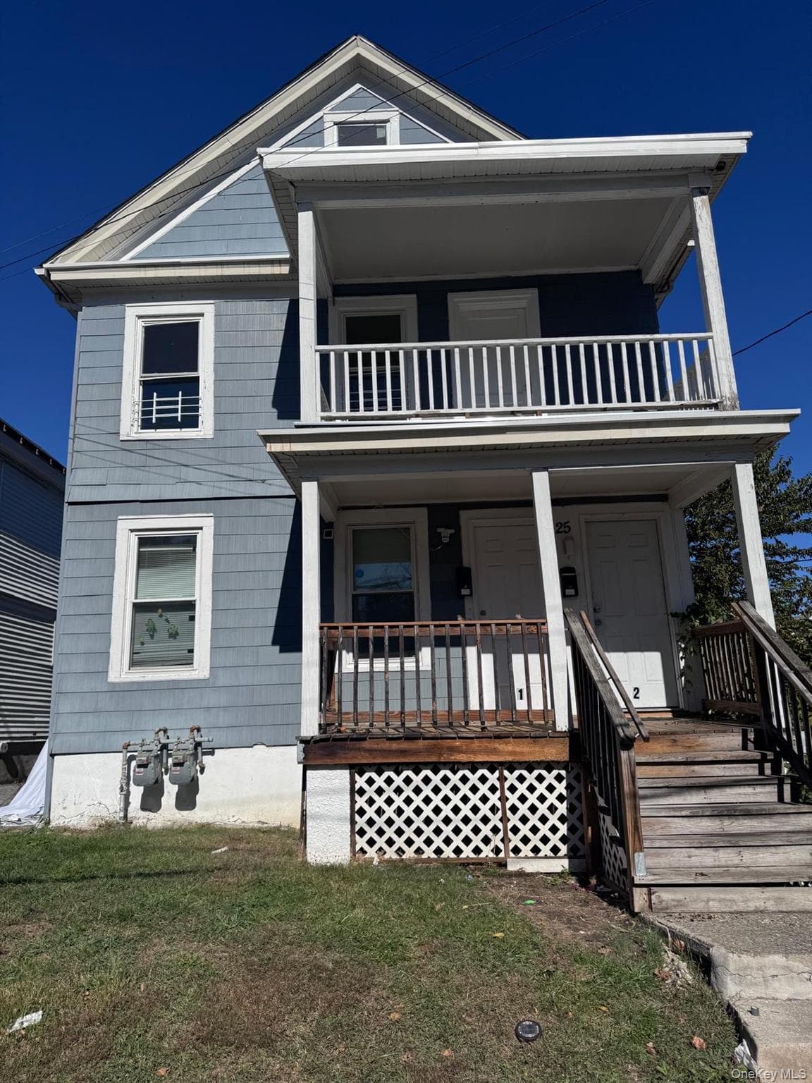 Front of Structure