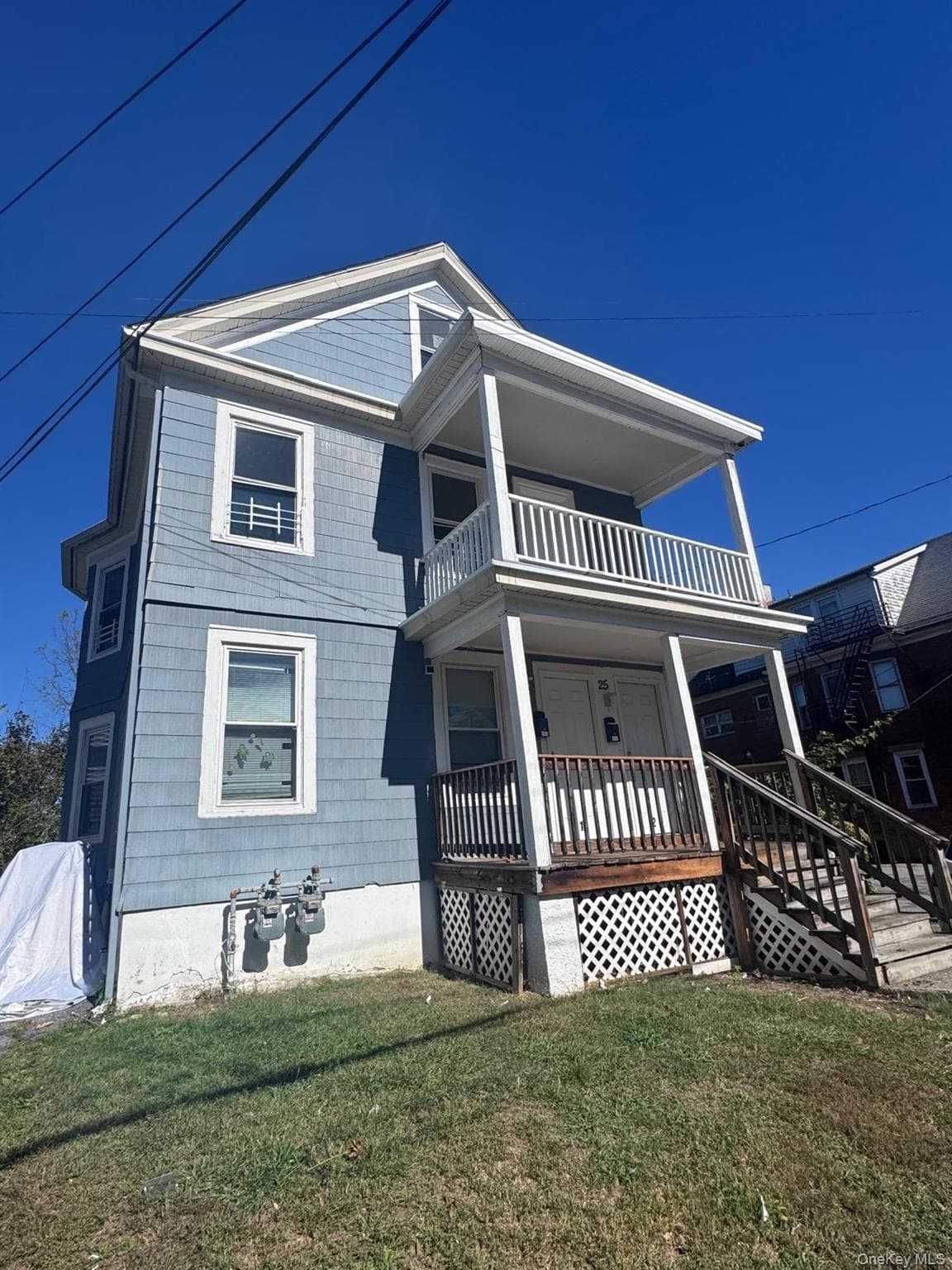 Front of Structure