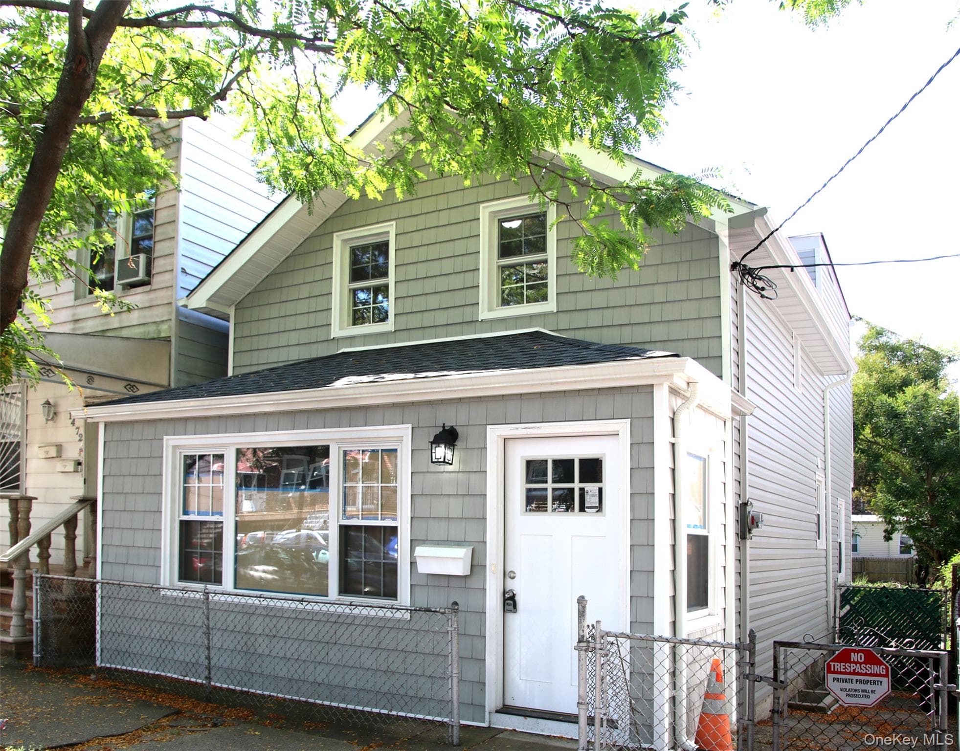 Front of Structure