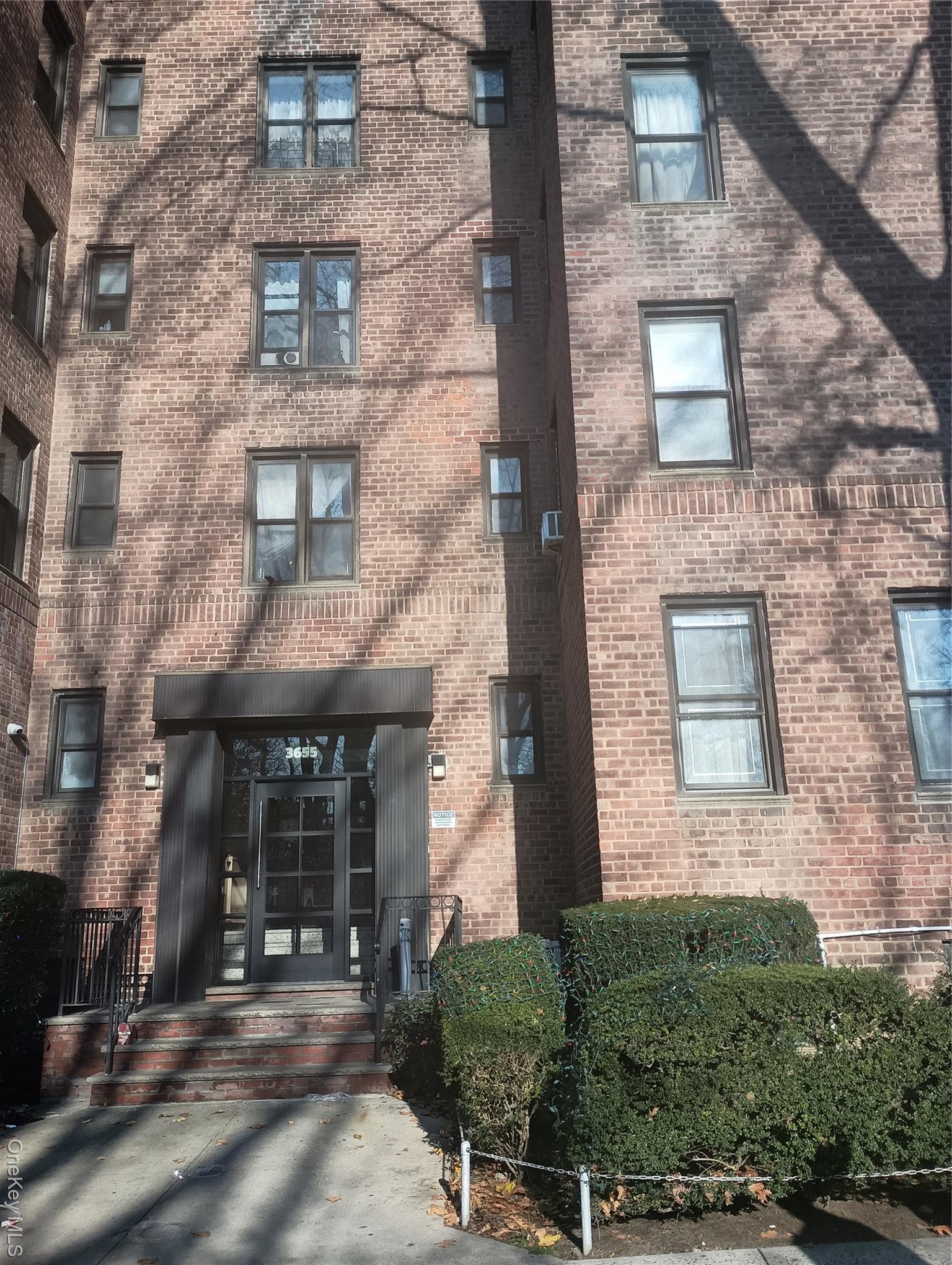 Front of Structure