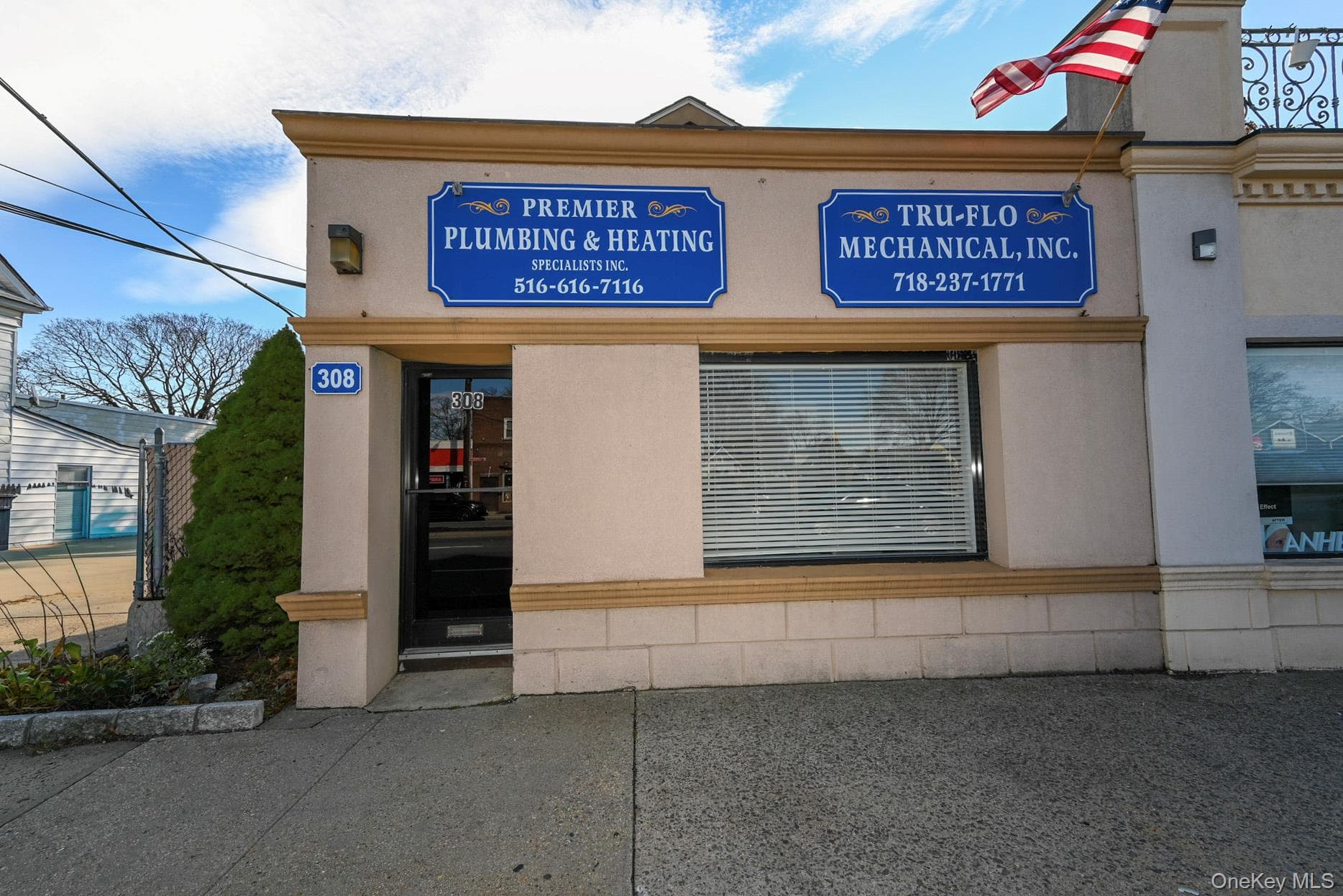 Front of Structure
