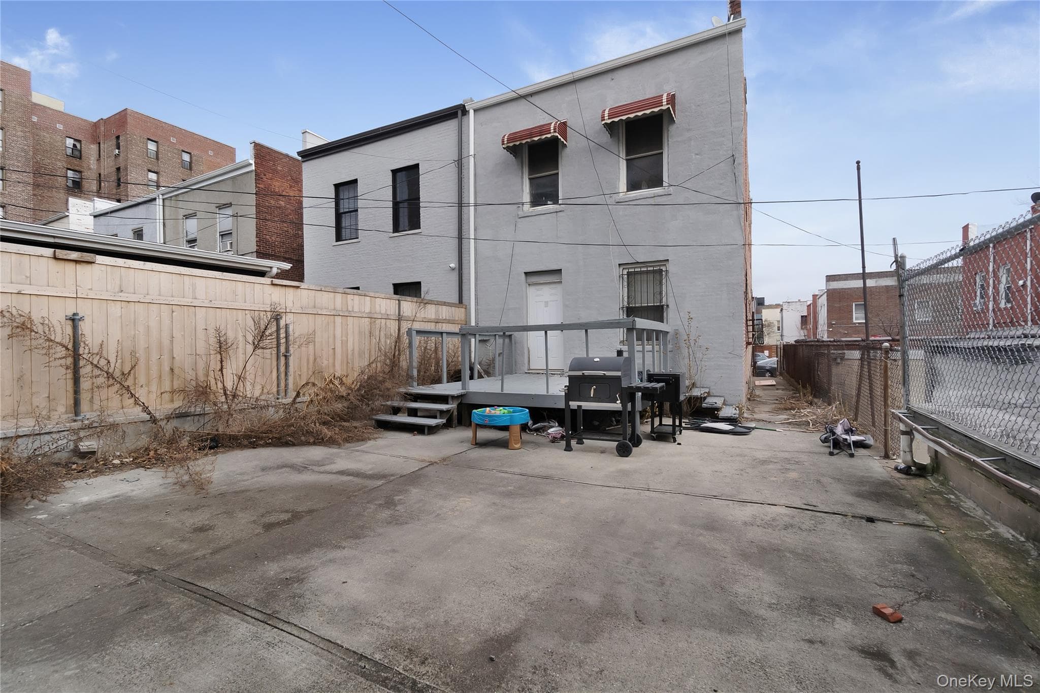 Back of Structure