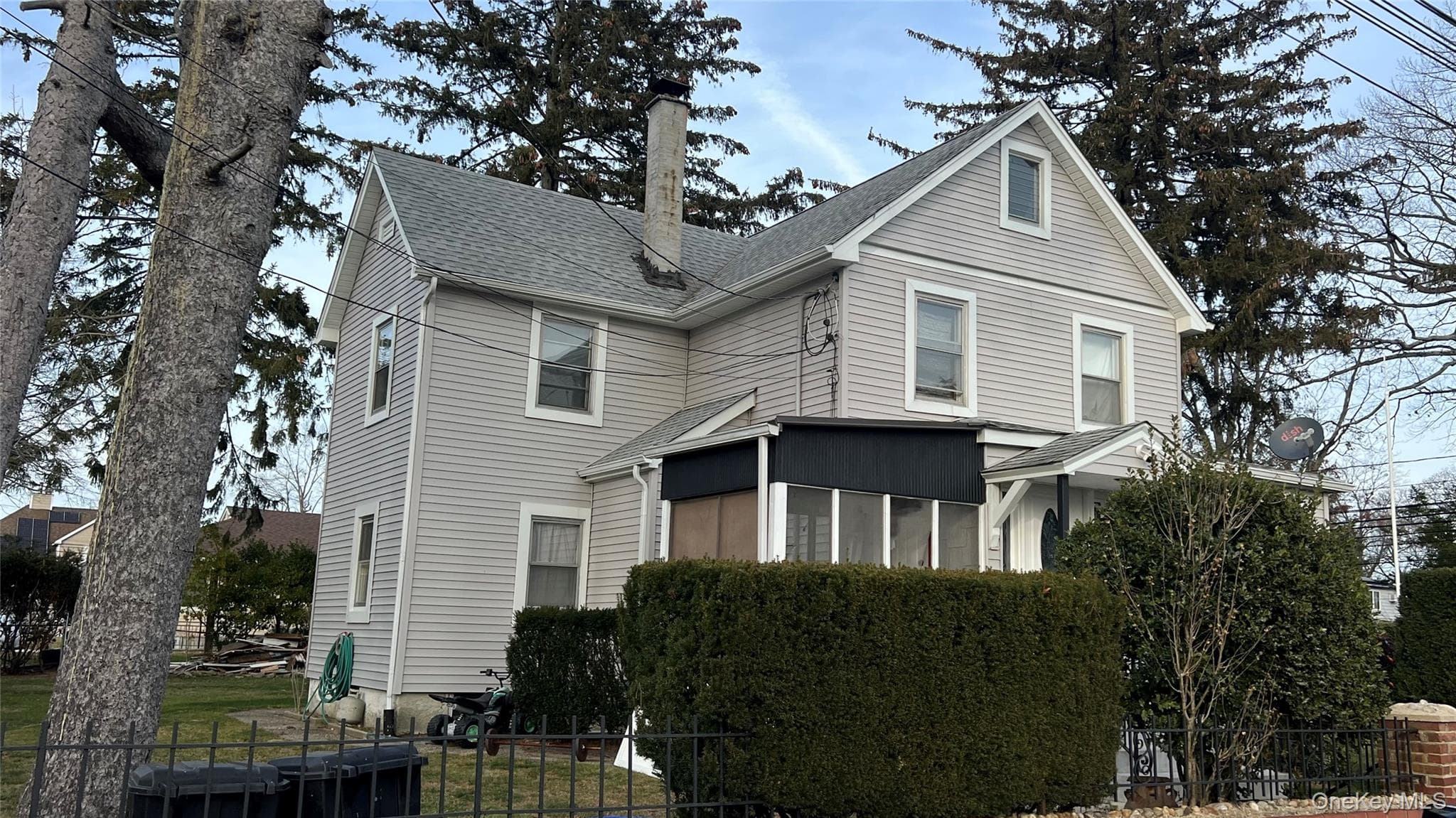 Front of Structure