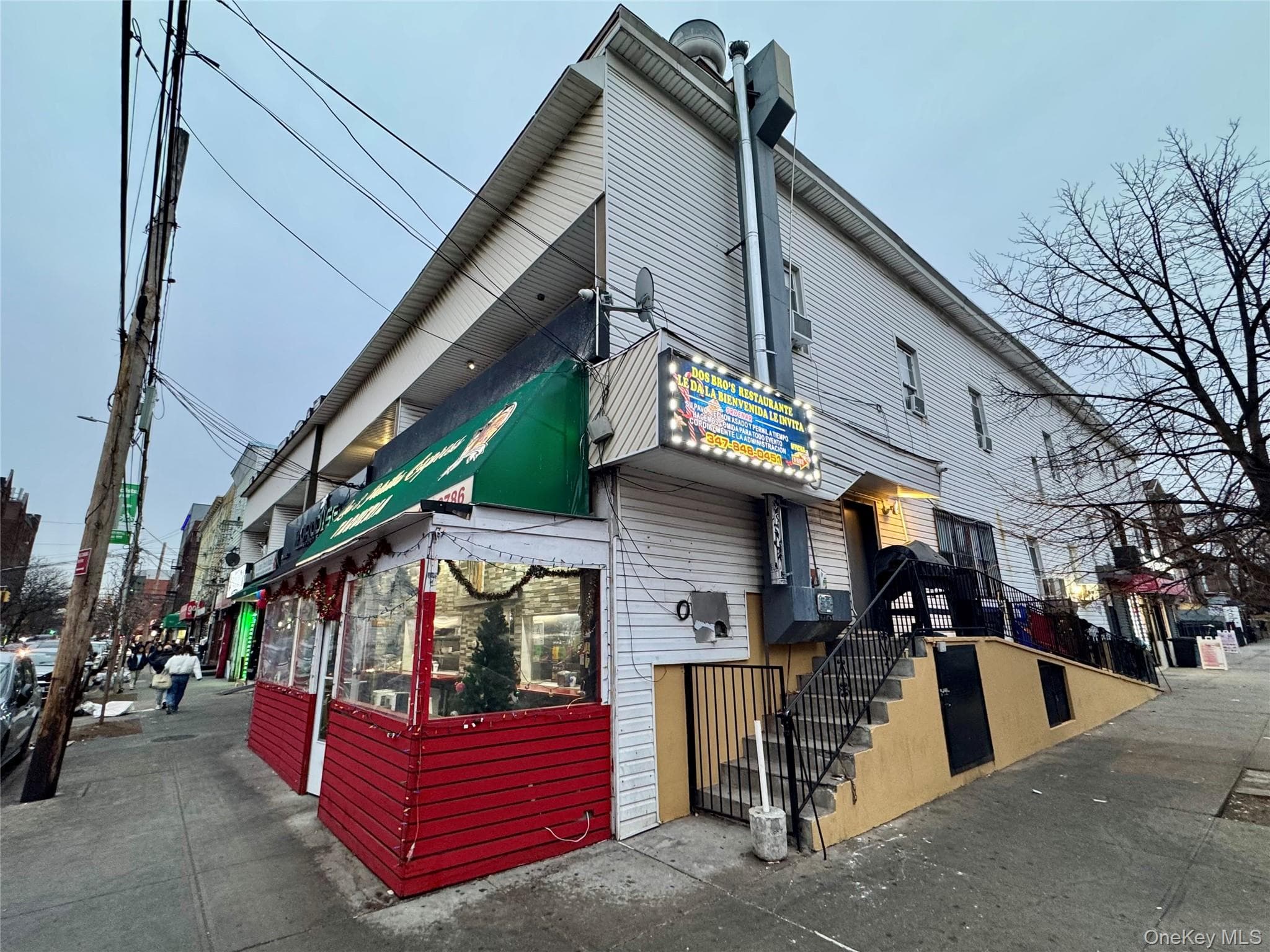 Front of Structure