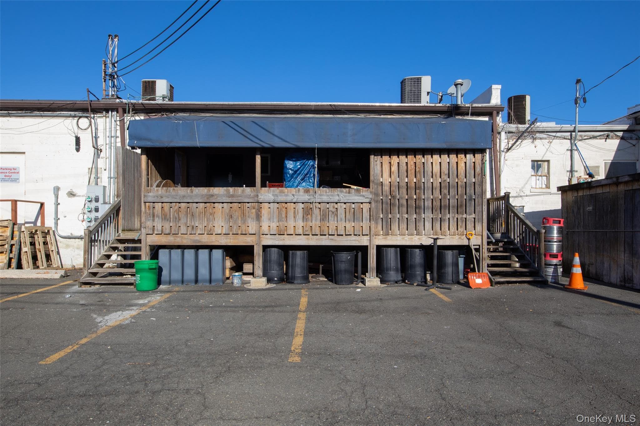 Back of Structure