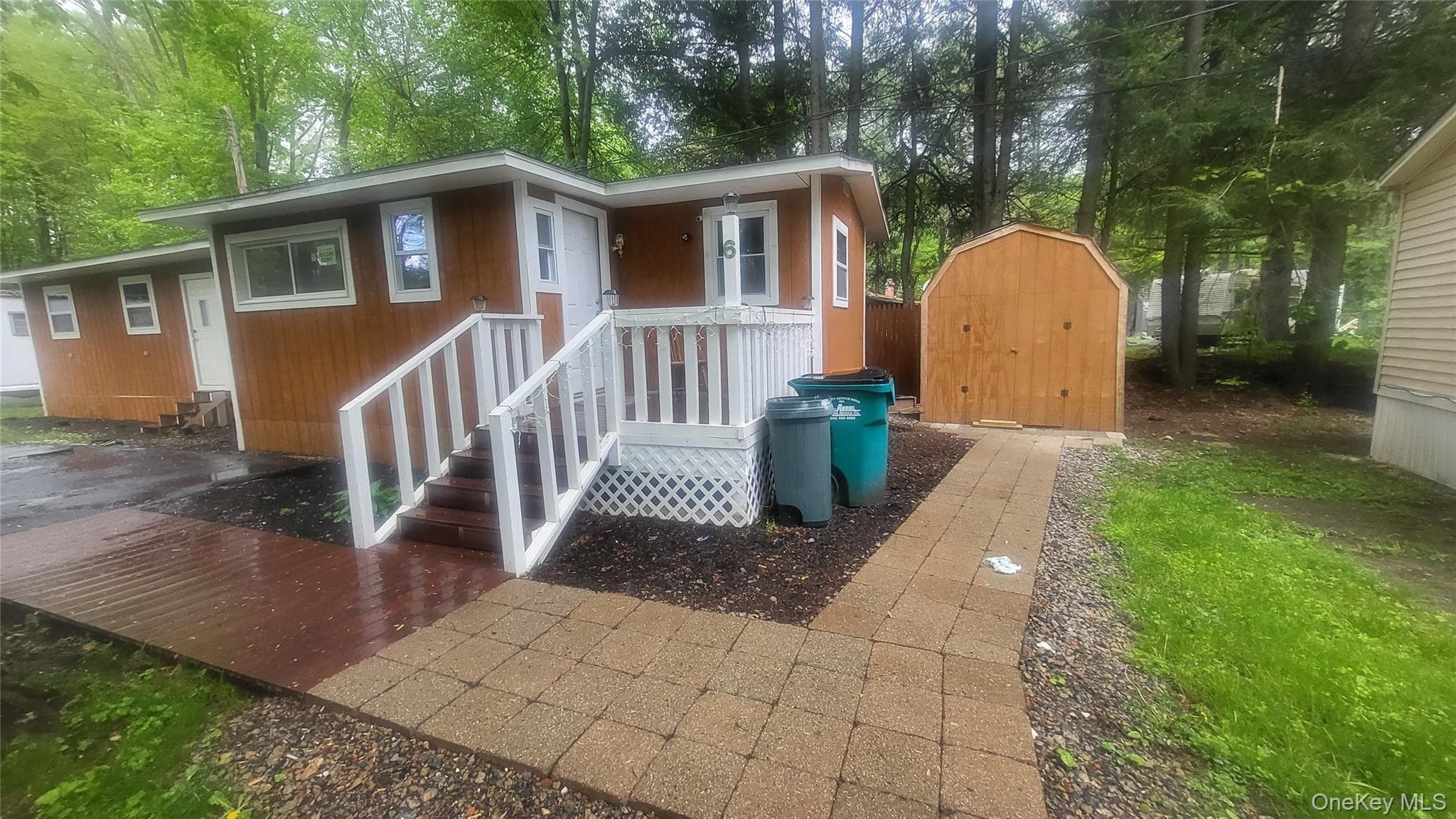 Front of Structure