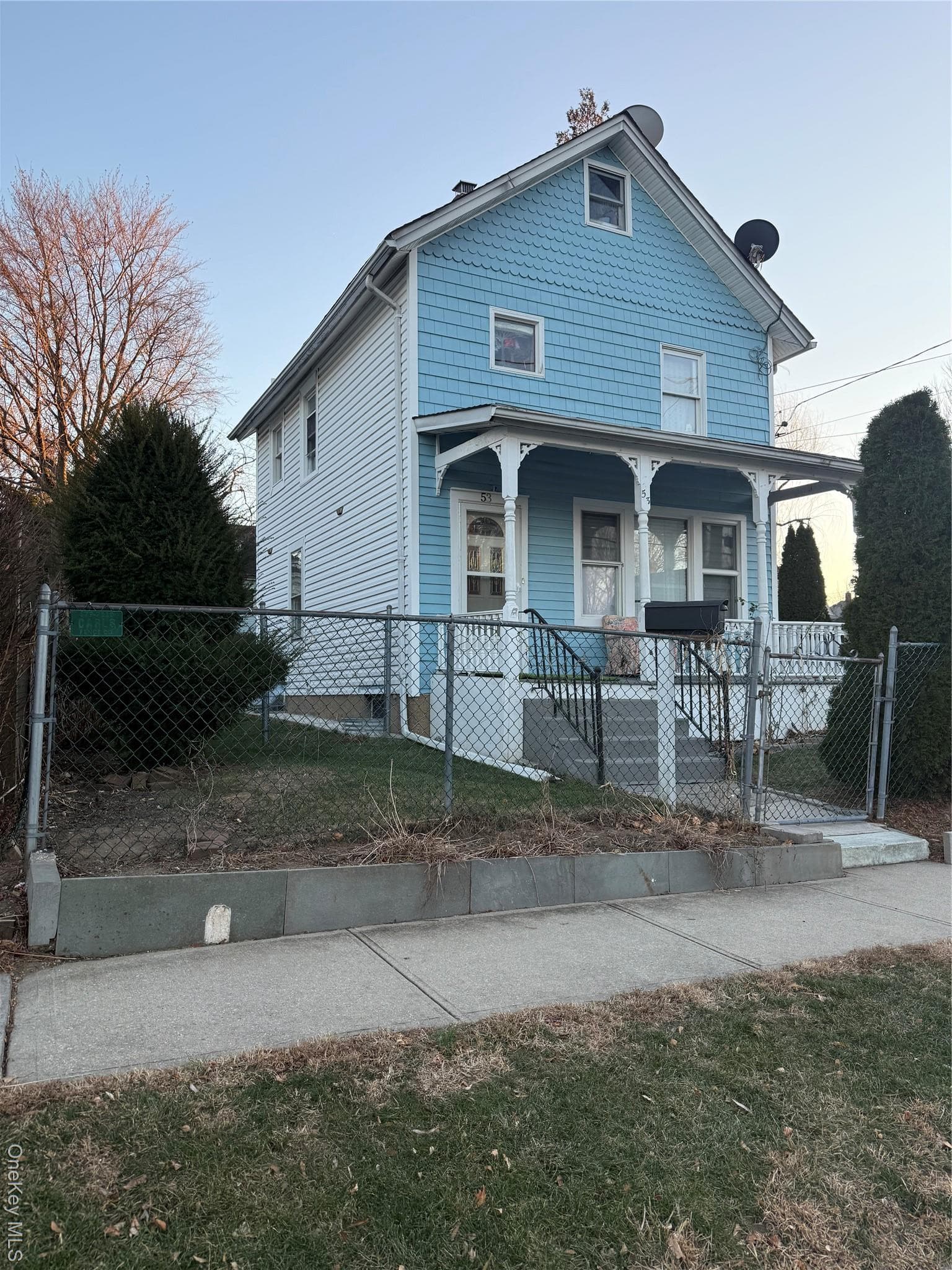 Front of Structure