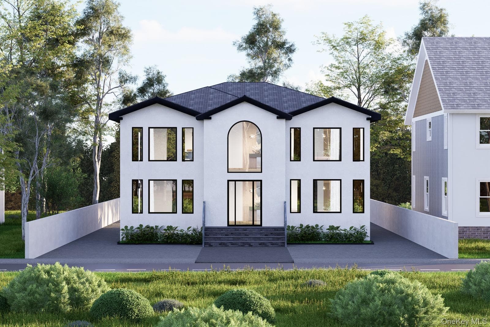 Front of Structure