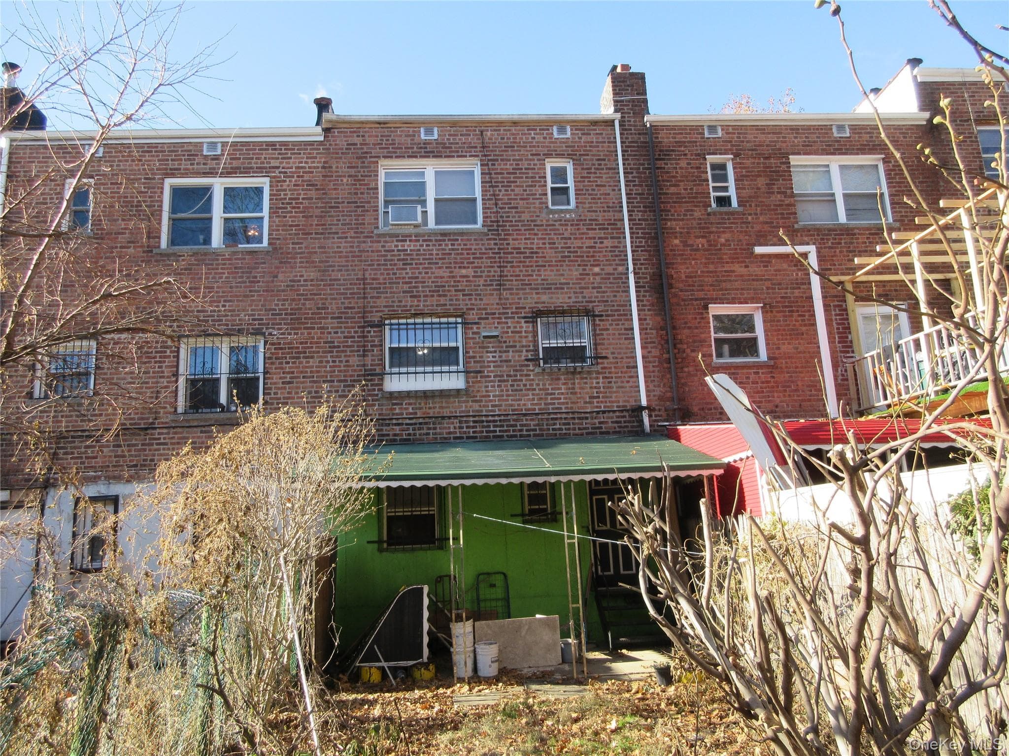 Back of Structure