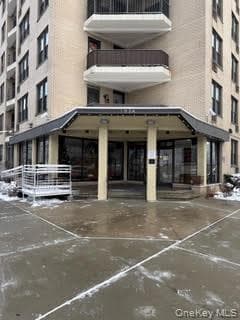 Front of Structure