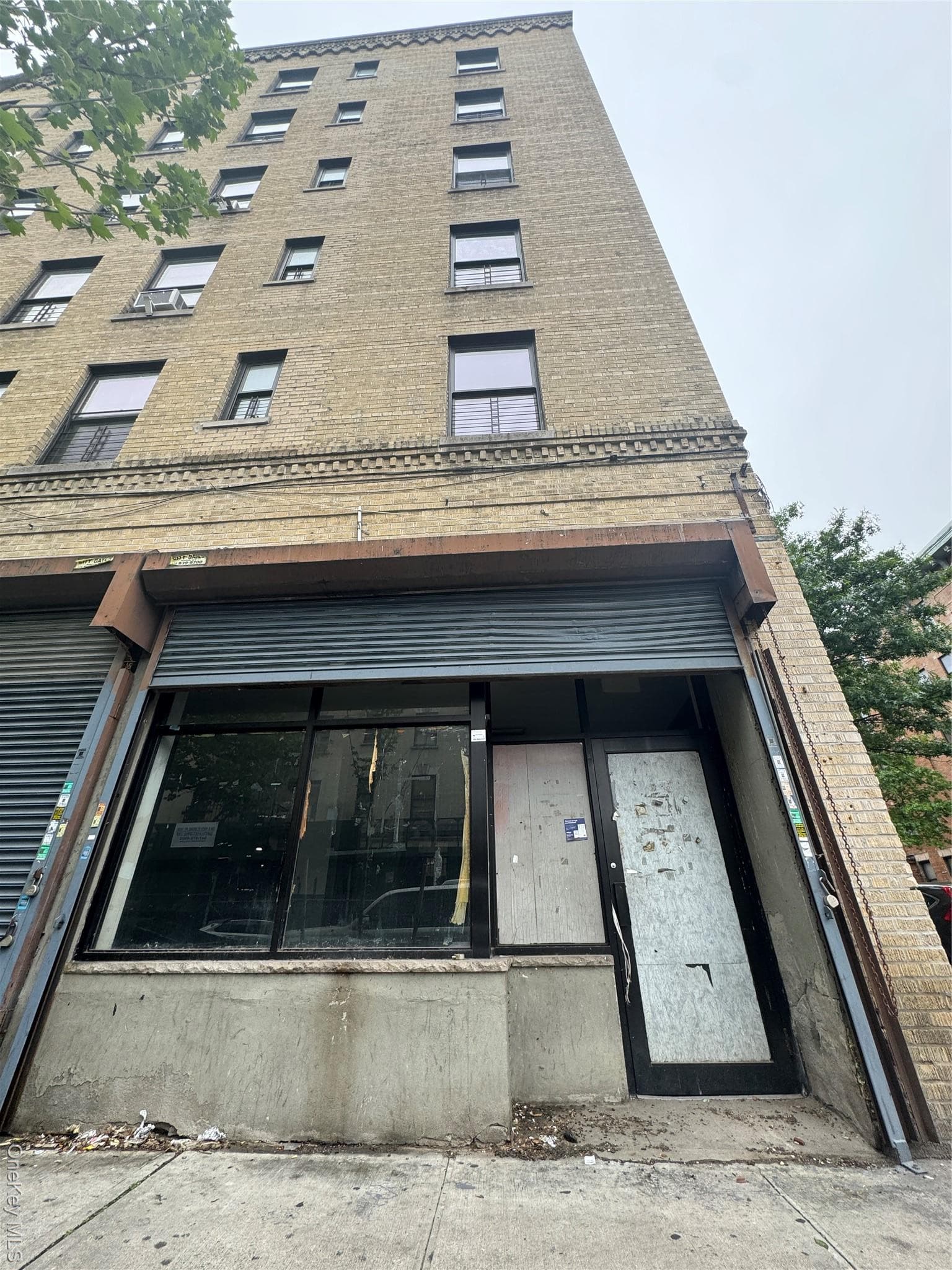 Front of Structure
