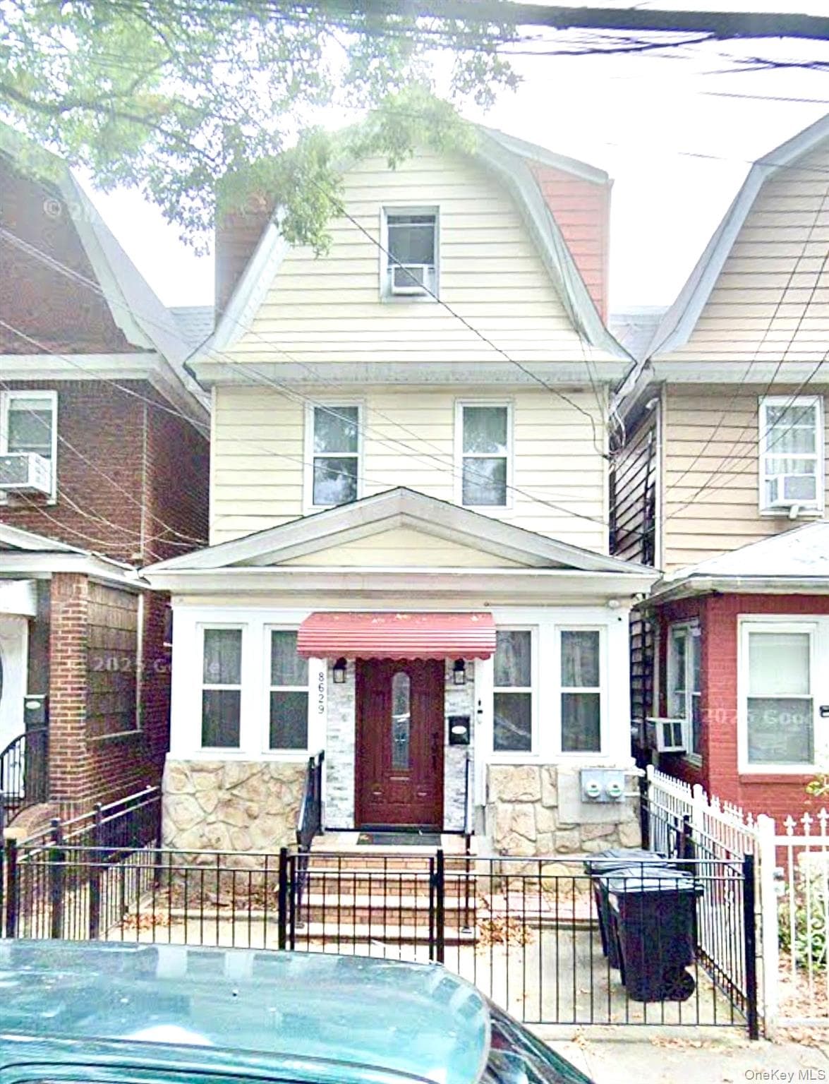 Front of Structure