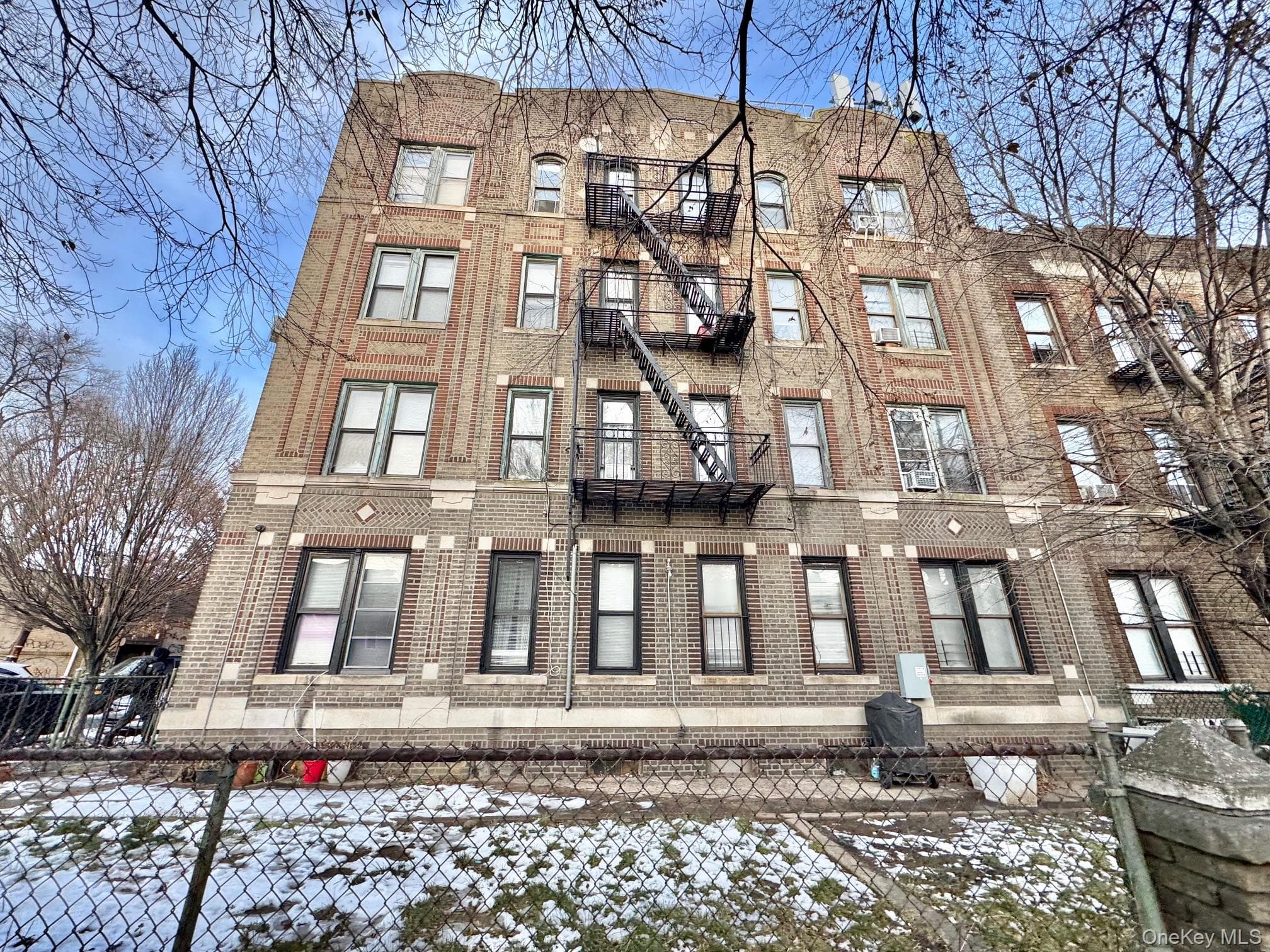 Front of Structure