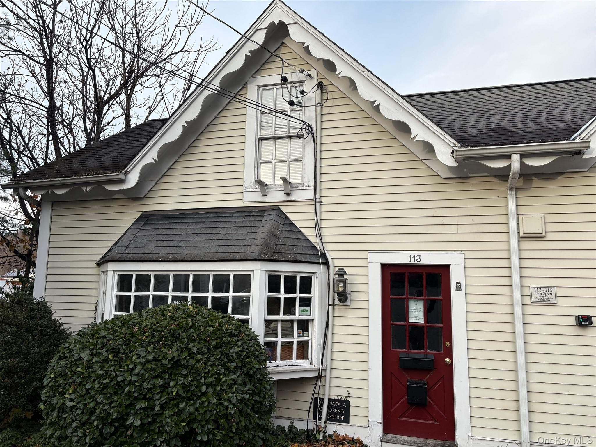 Front of Structure