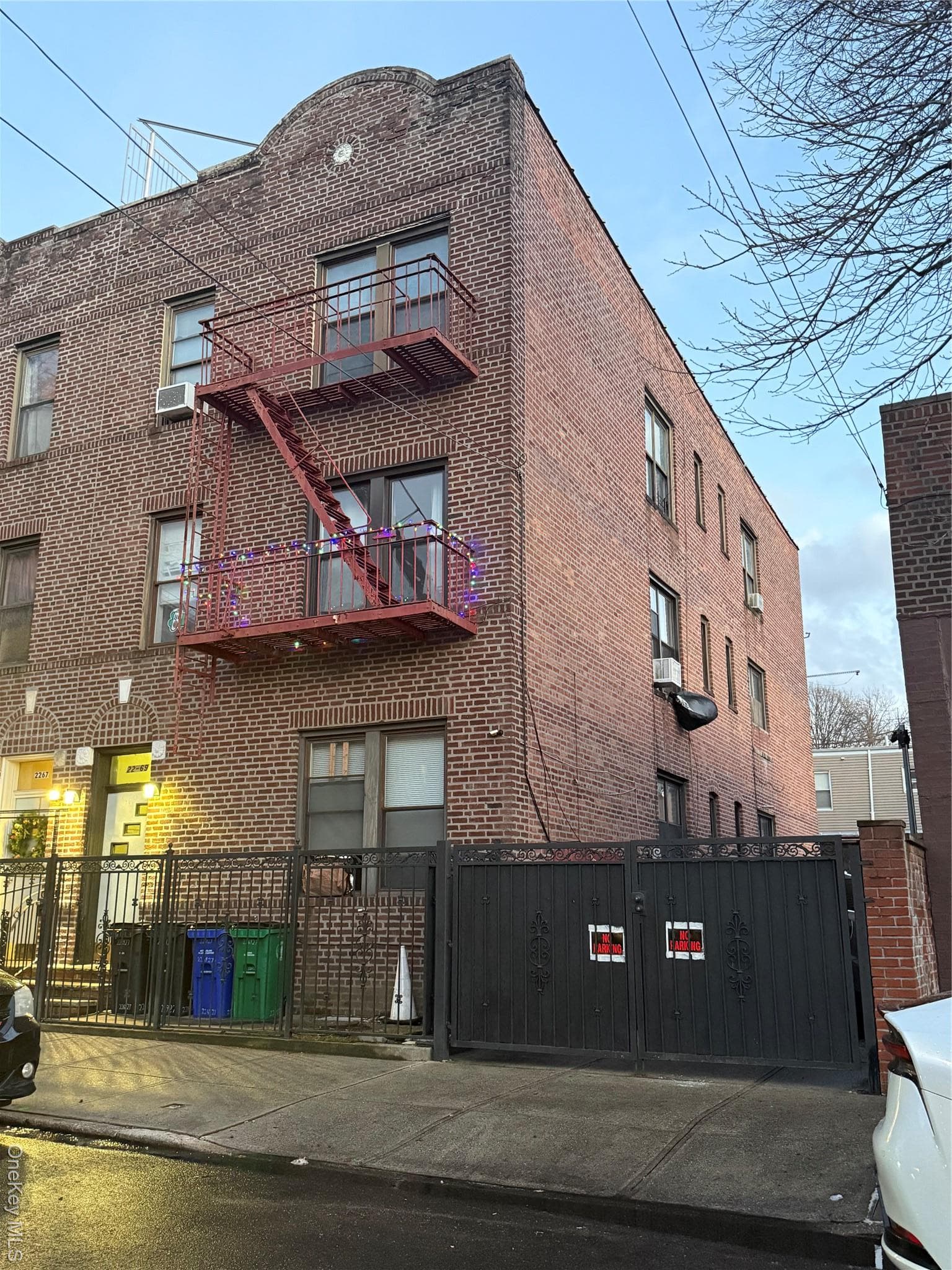 Front of Structure