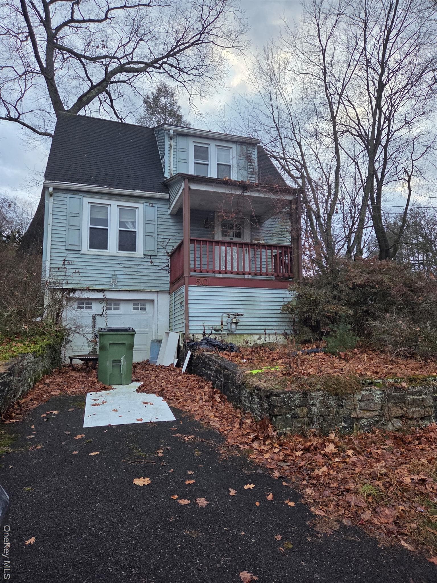 Front of Structure