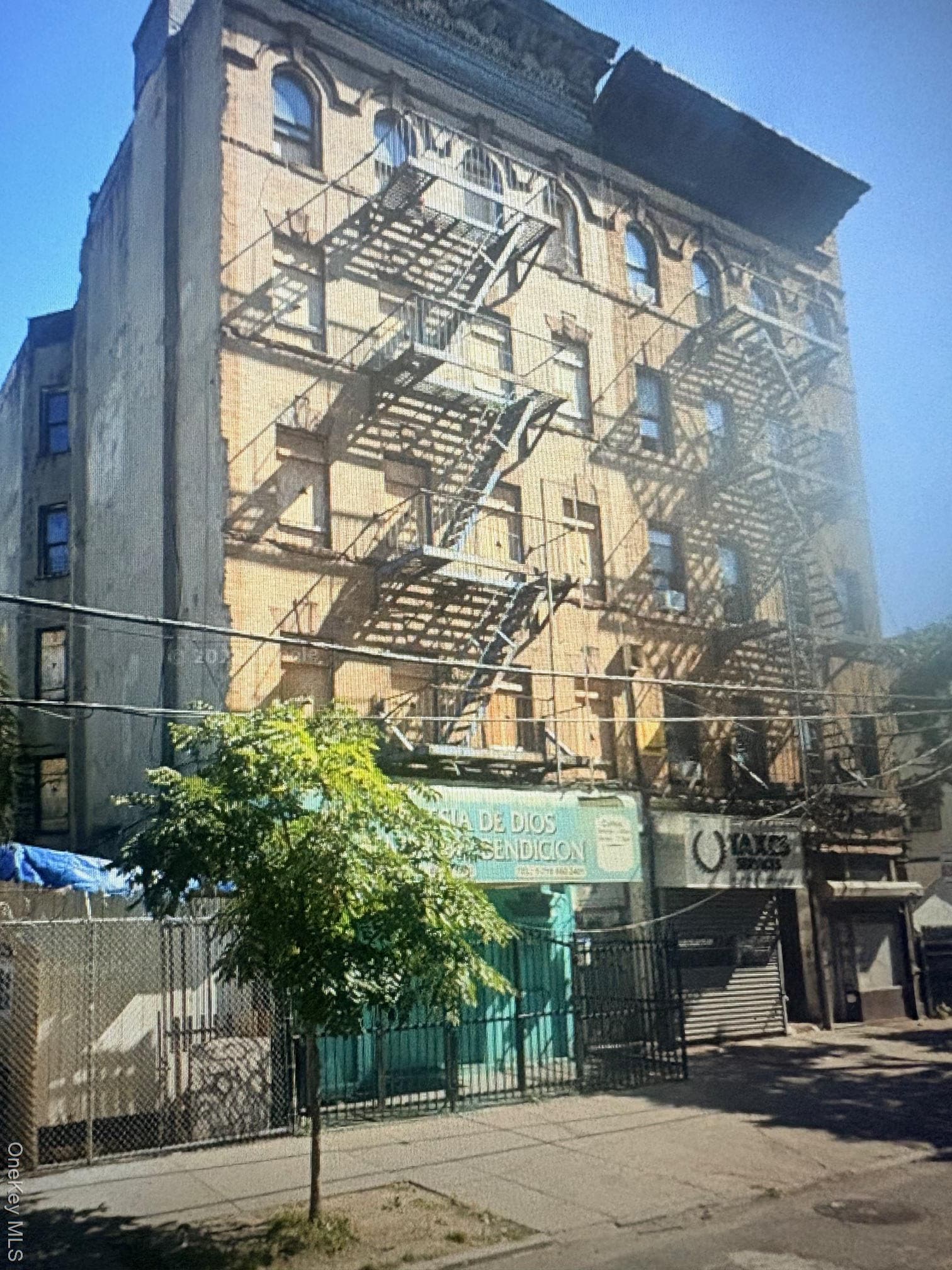 Front of Structure