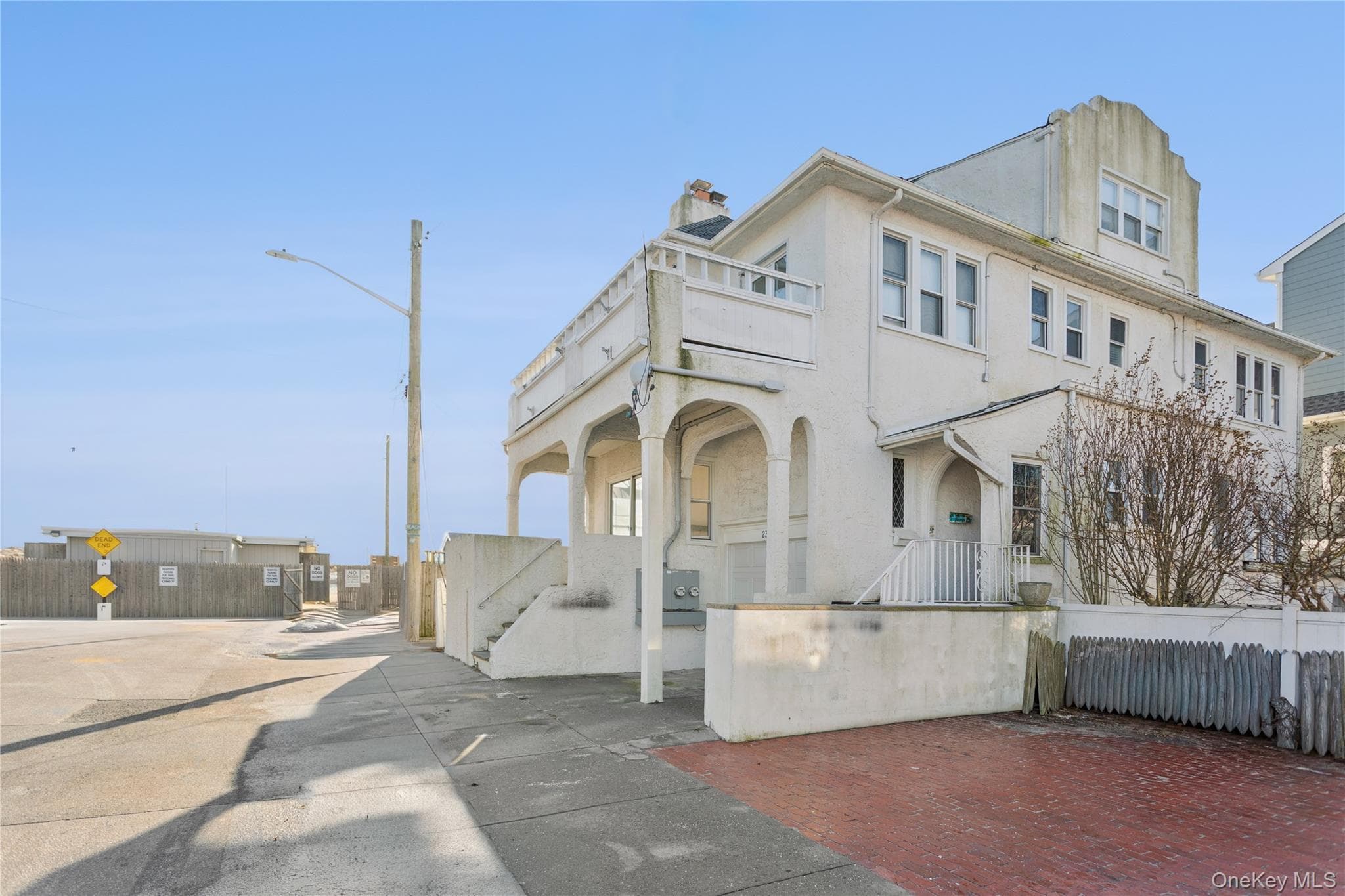 Front of Structure