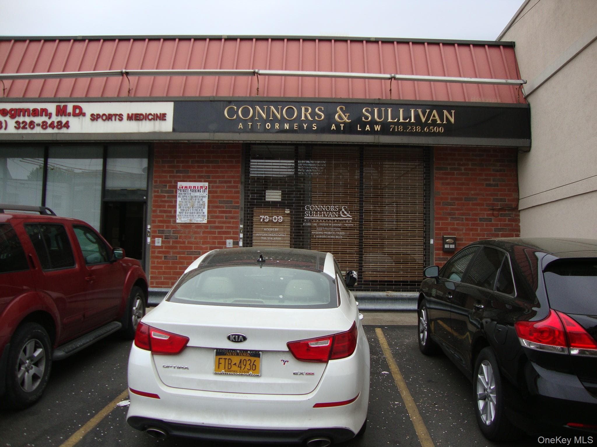 Front of Structure