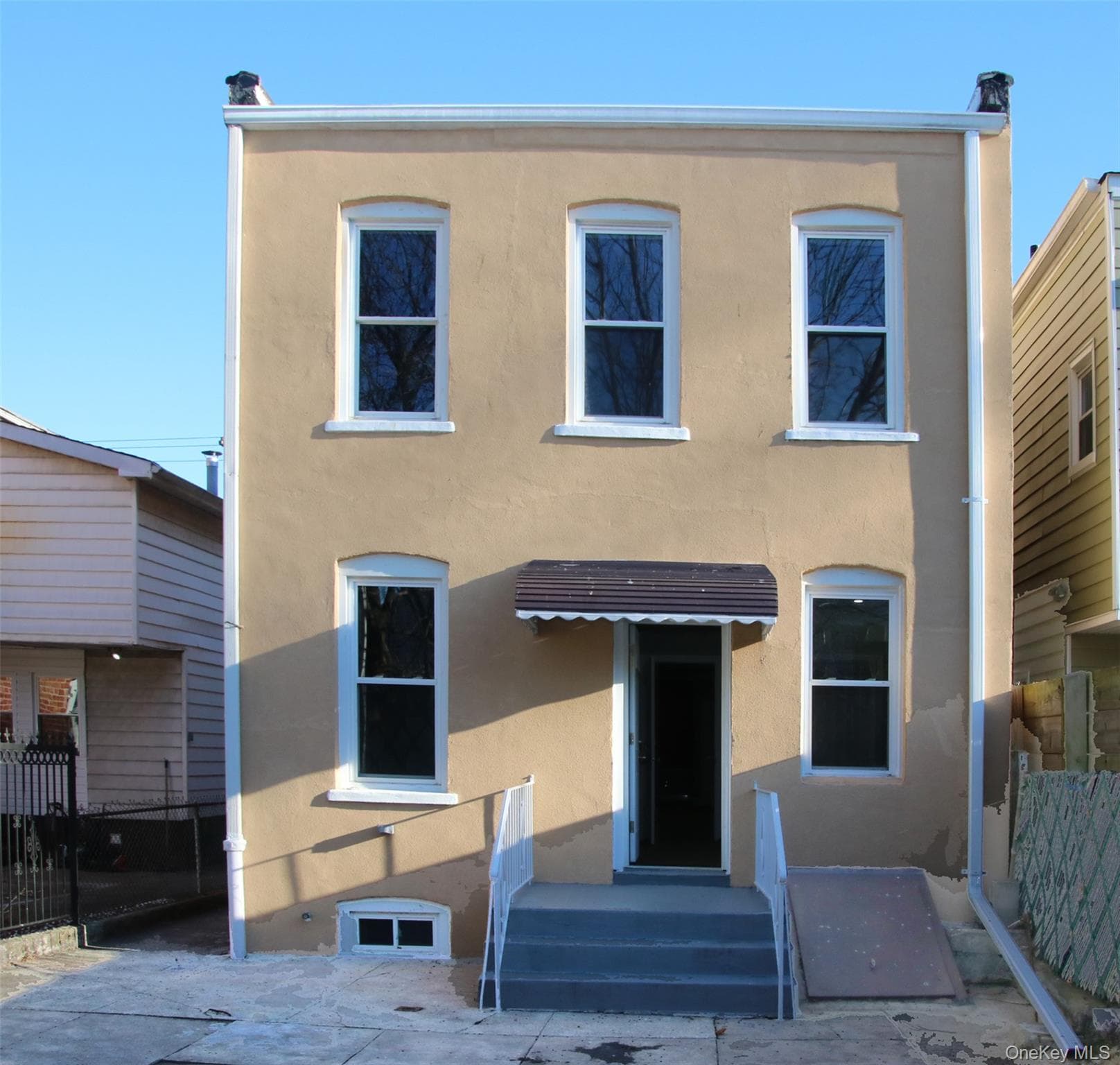 Front of Structure