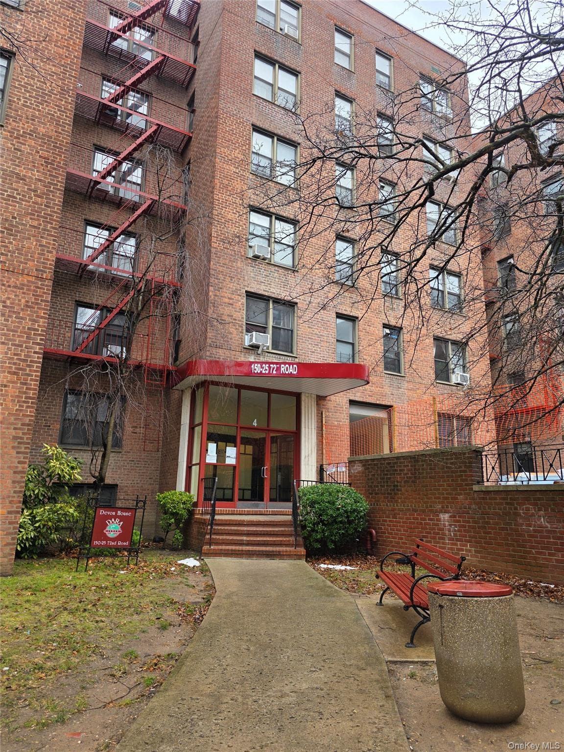 Front of Structure