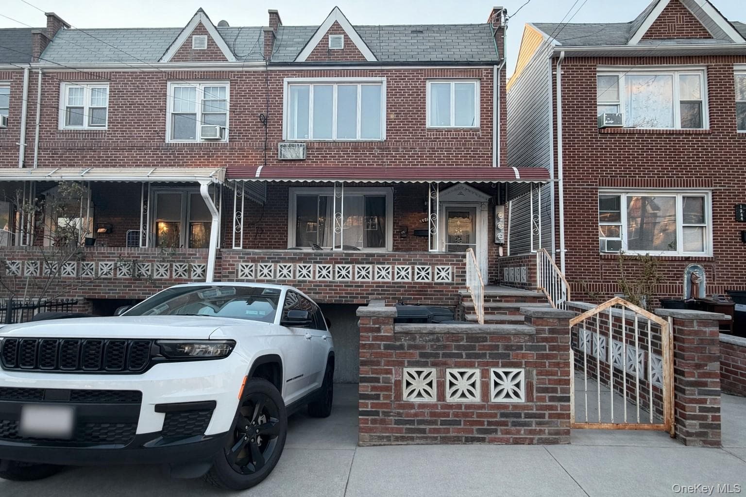 Front of Structure