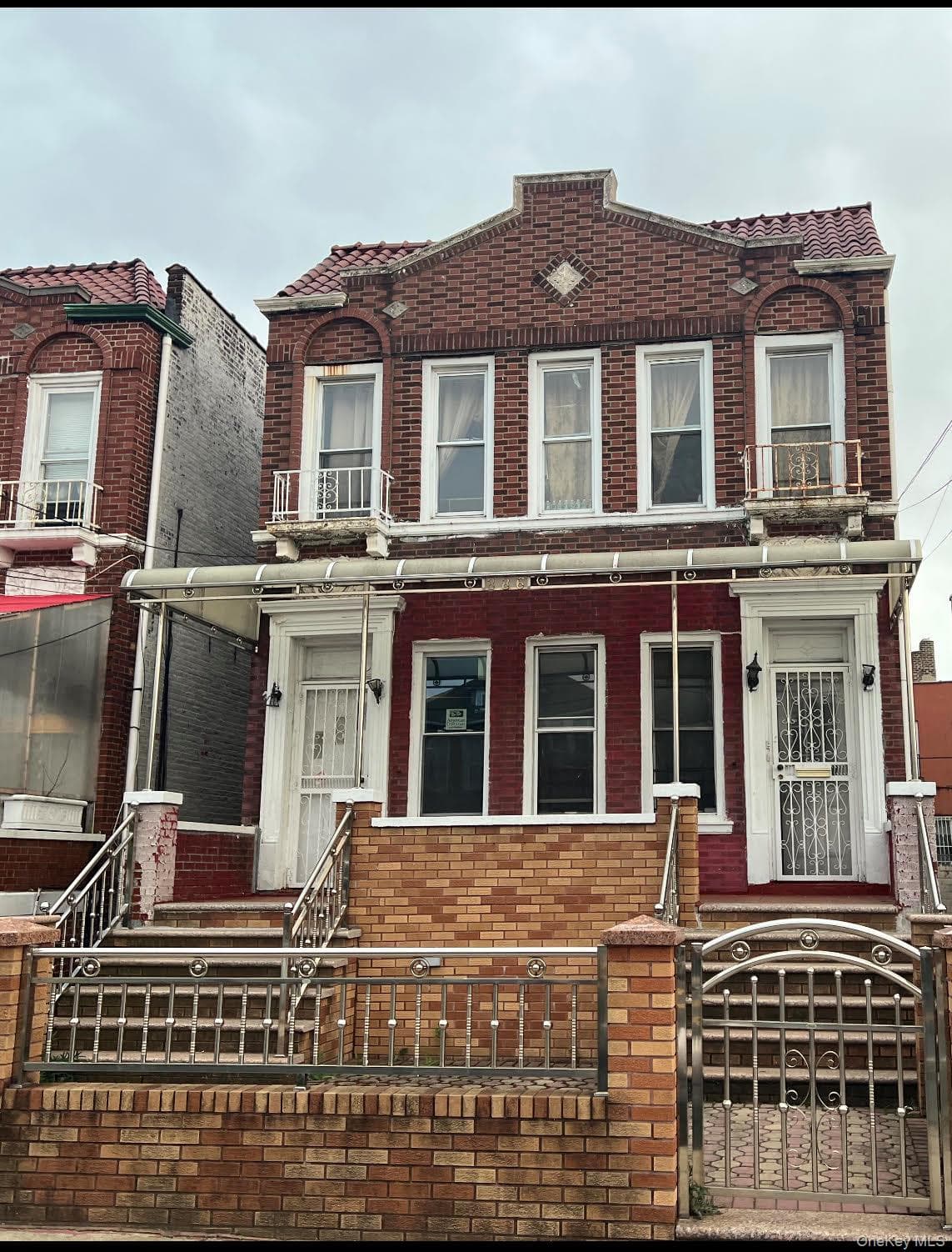 Front of Structure