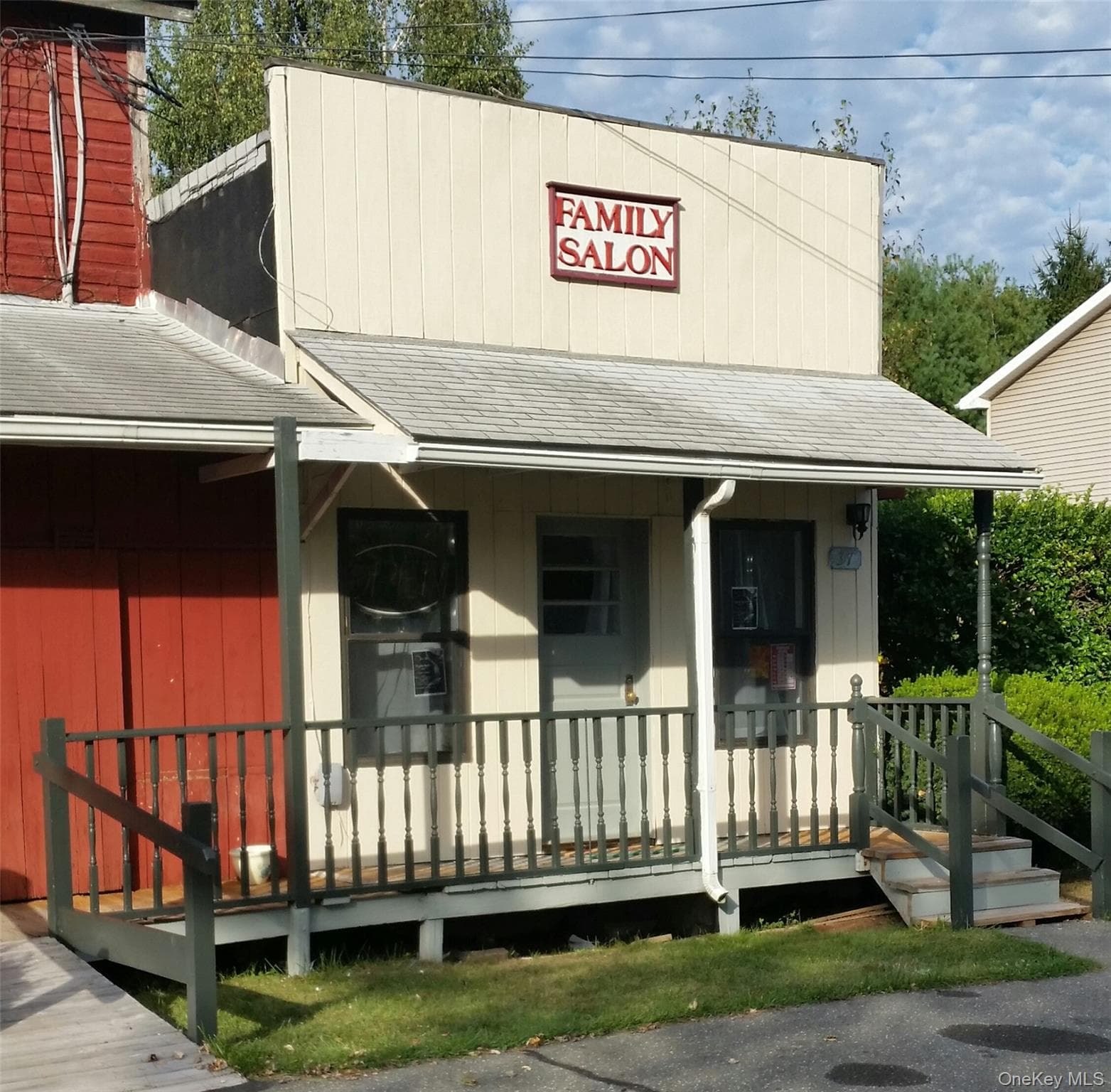 Front of Structure