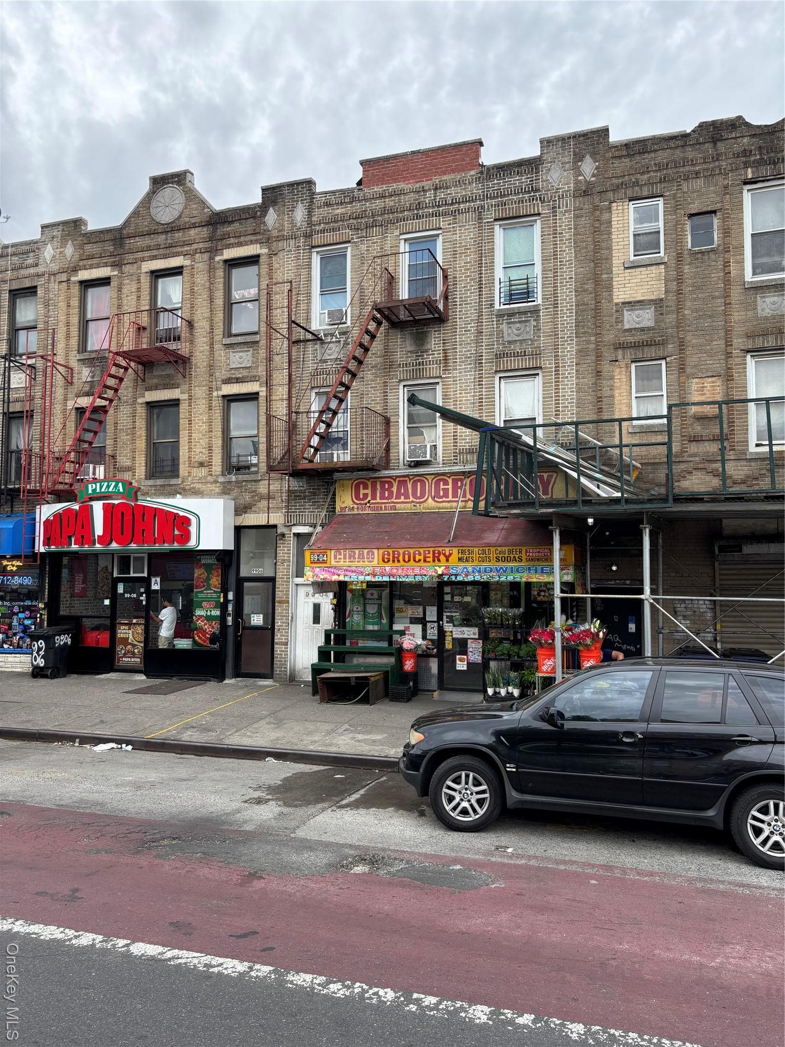 Front of Structure